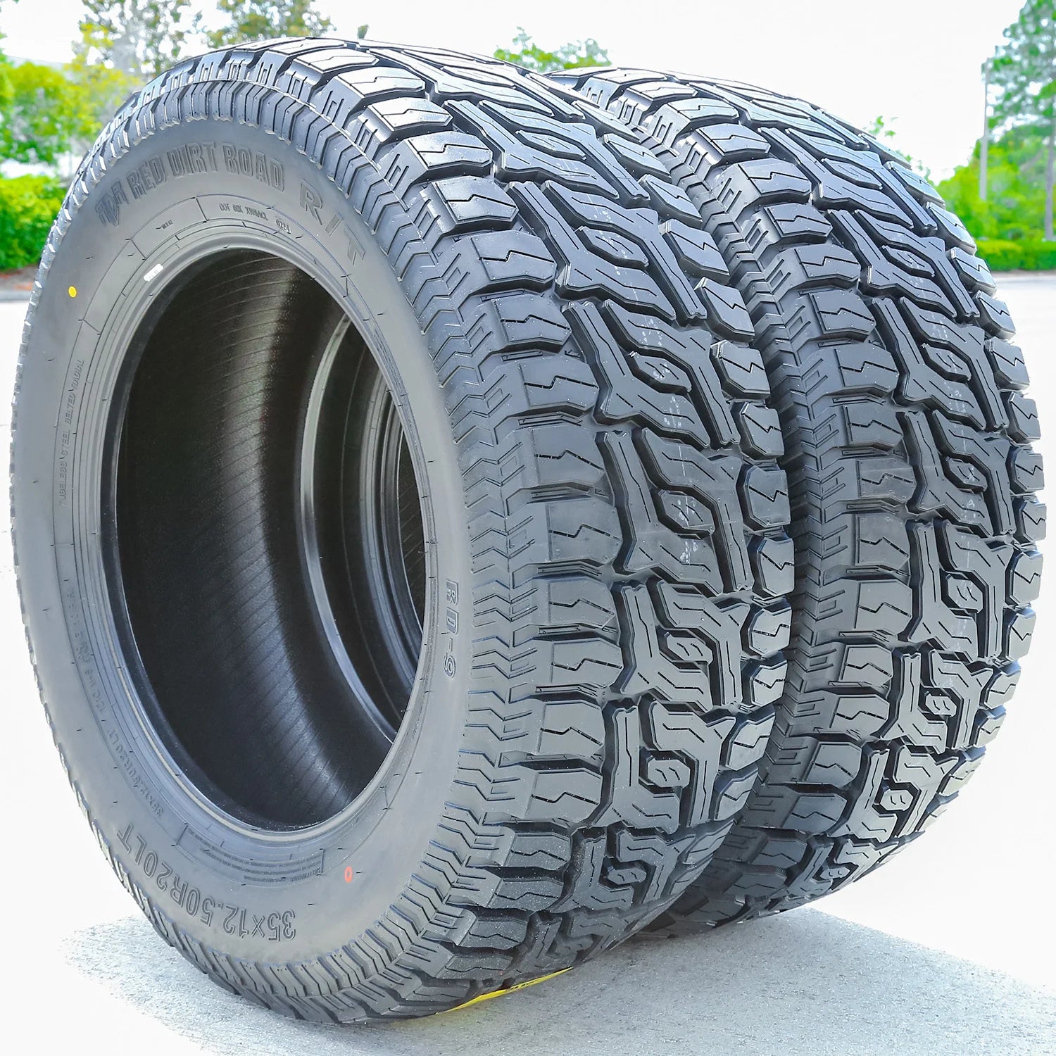 2 Tires Red Dirt Road RD-9 R/T LT 35X12.50R20 Load E 10 Ply RT Rugged Terrain