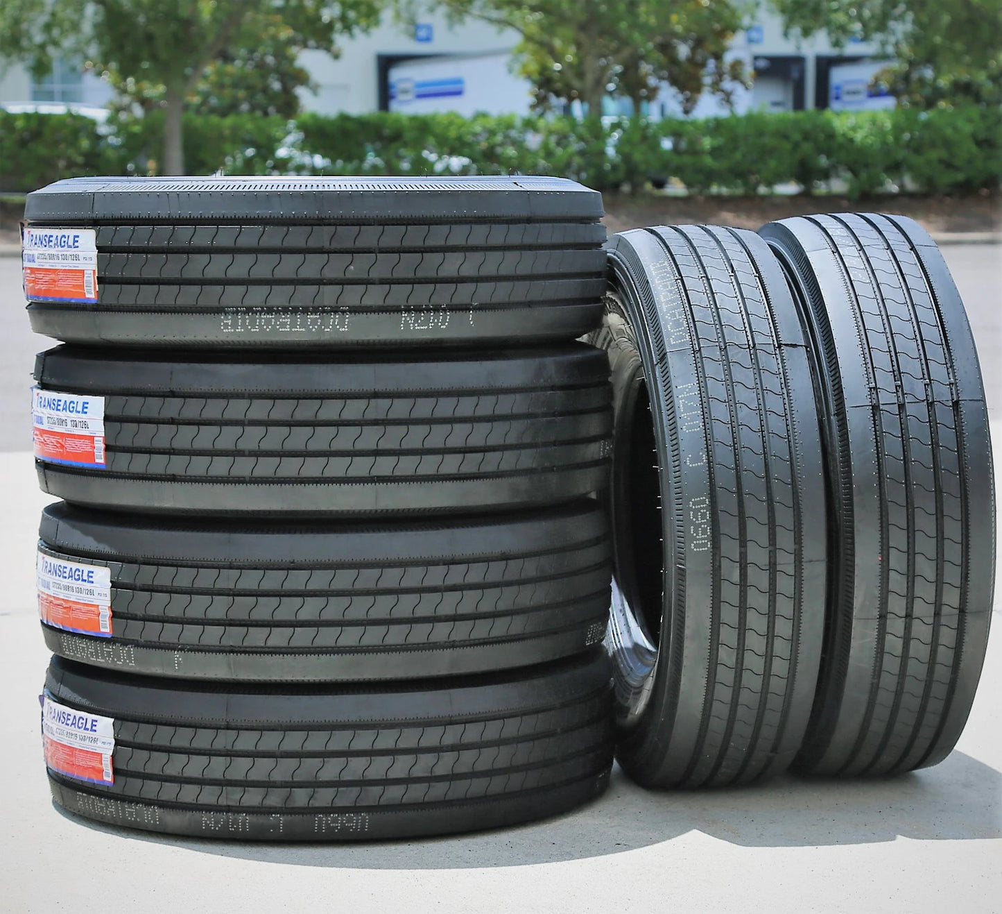 6 Tires Transeagle All Steel ST Radial ST 235/80R16 Load H 16 Ply Trailer