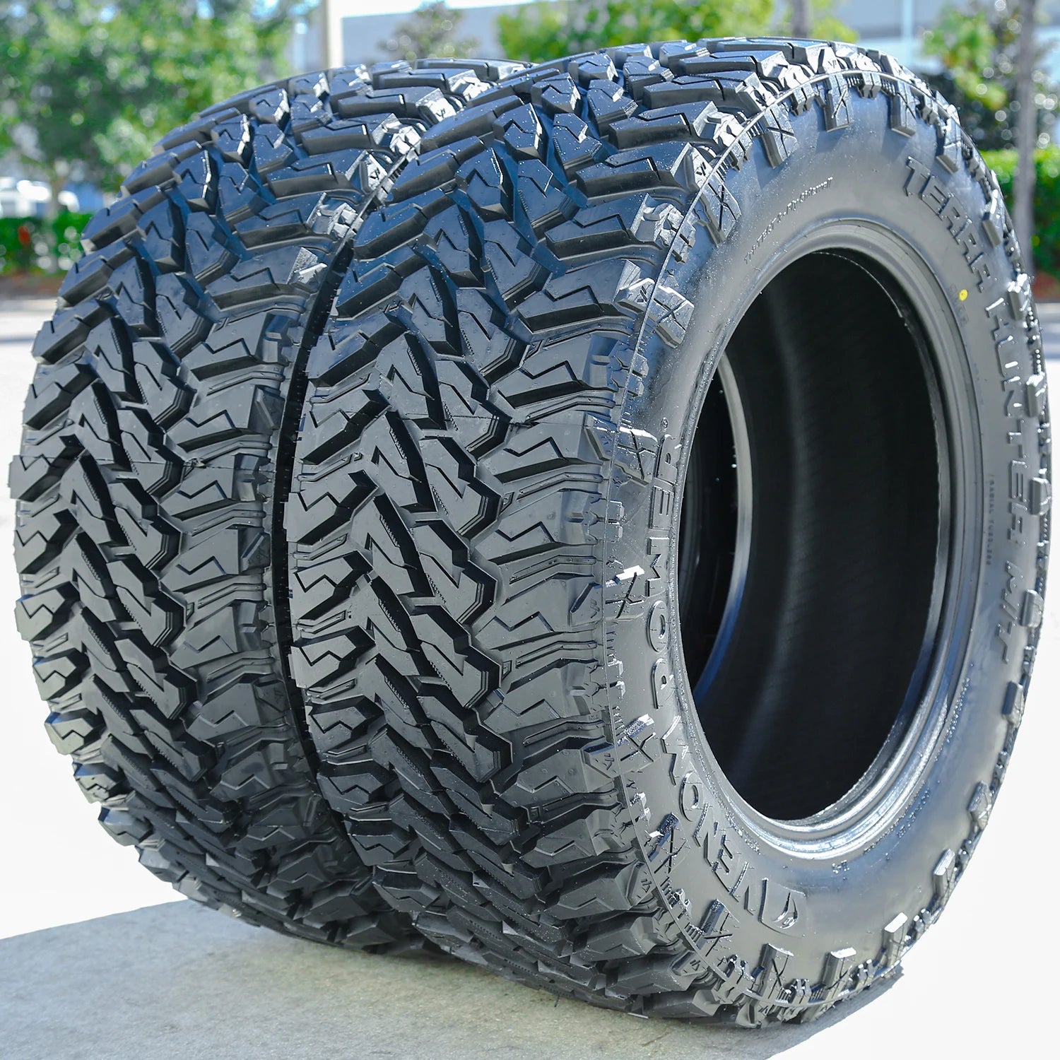 2 Tires Venom Power Terra Hunter M/T LT 33X11.50R20 Load E 10 Ply Mud Terrain