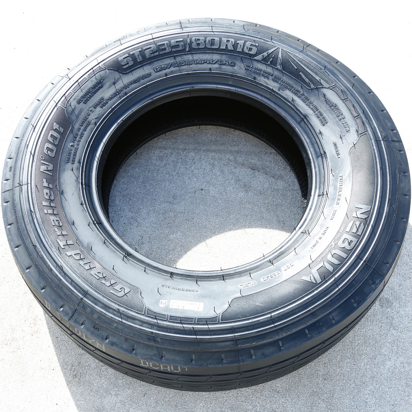 5 Tires Nebula Grand Trailer-N' 001 All Steel ST 235/80R16 Load G 14 Ply Trailer