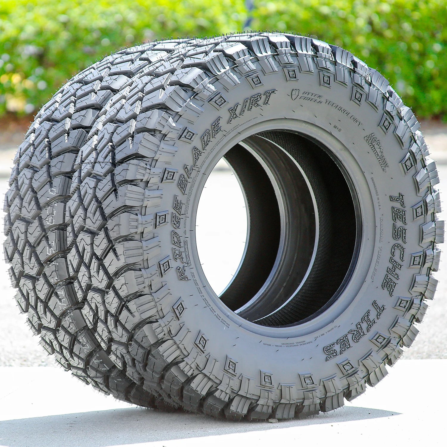 4 Tires Tesche Tires Ridge Blade X/RT LT 33X12.50R15 8 Ply RT R/T Rugged Terrain