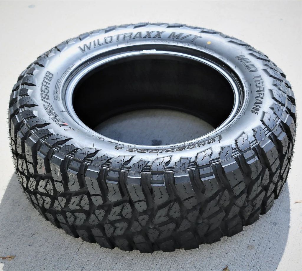 Tire Landspider Wildtraxx M/T LT 285/65R18 Load E 10 Ply MT Mud