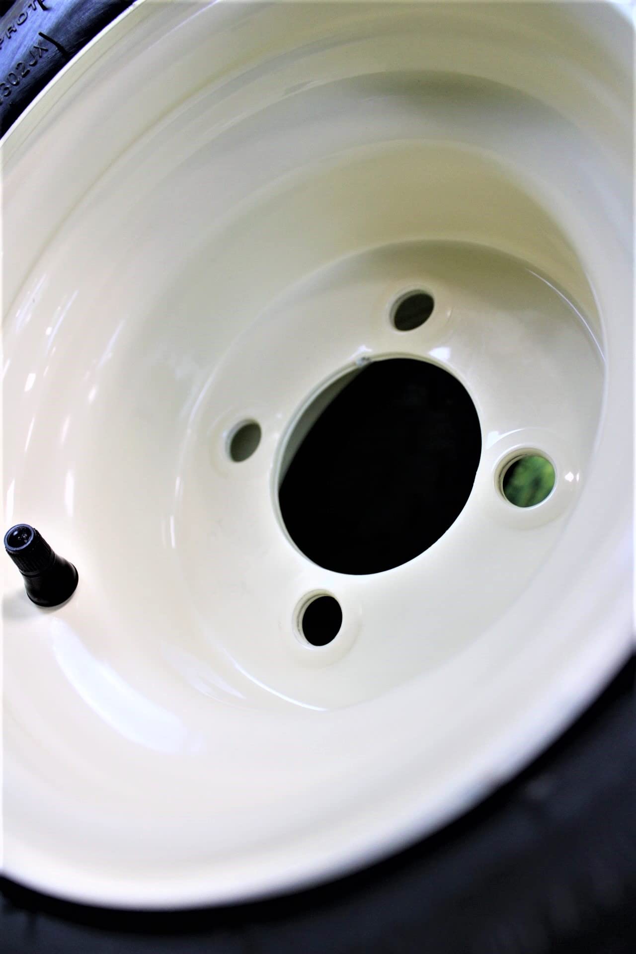 Set of Four 18x8.50-8 Tan Wheel Assemblies