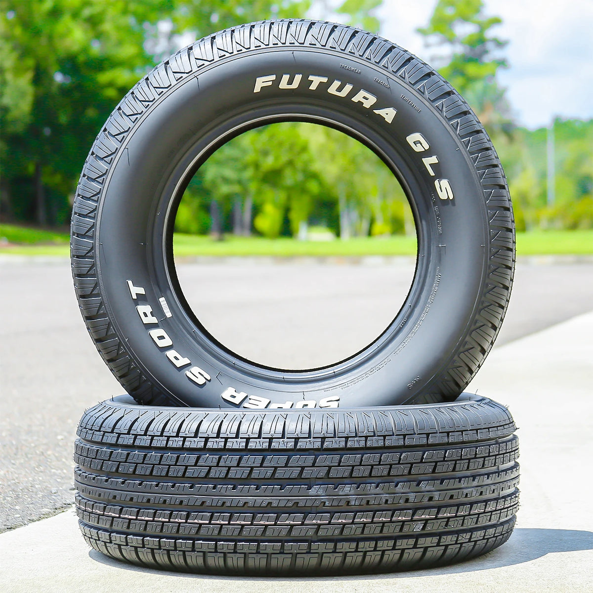 2 Tires Futura (by Cooper) GLS Super Sport 255/60R15 102T AS A/S All Season