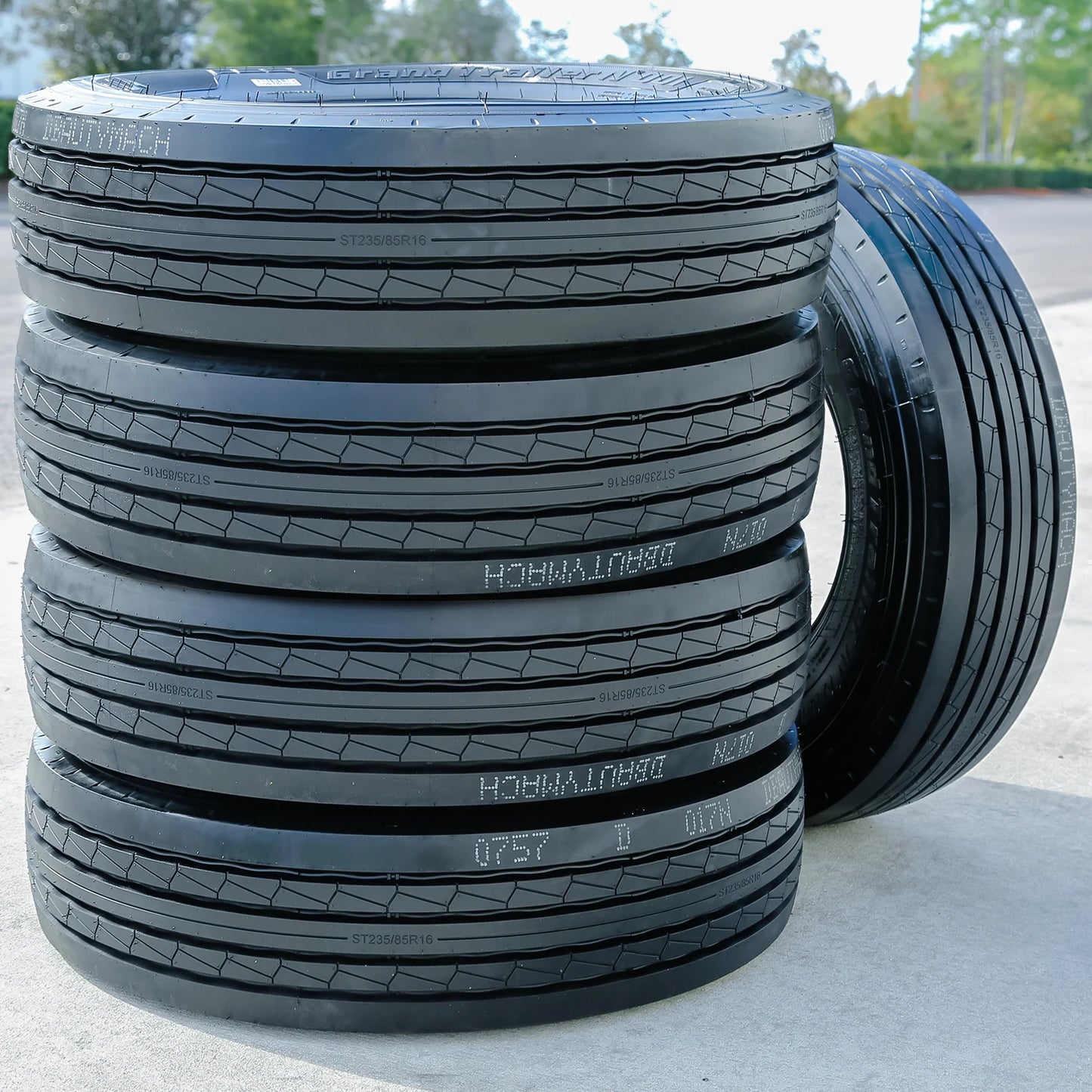 5 Tires Nebula Grand Trailer-N' 001 All Steel ST 235/85R16 Load G 14 Ply Trailer