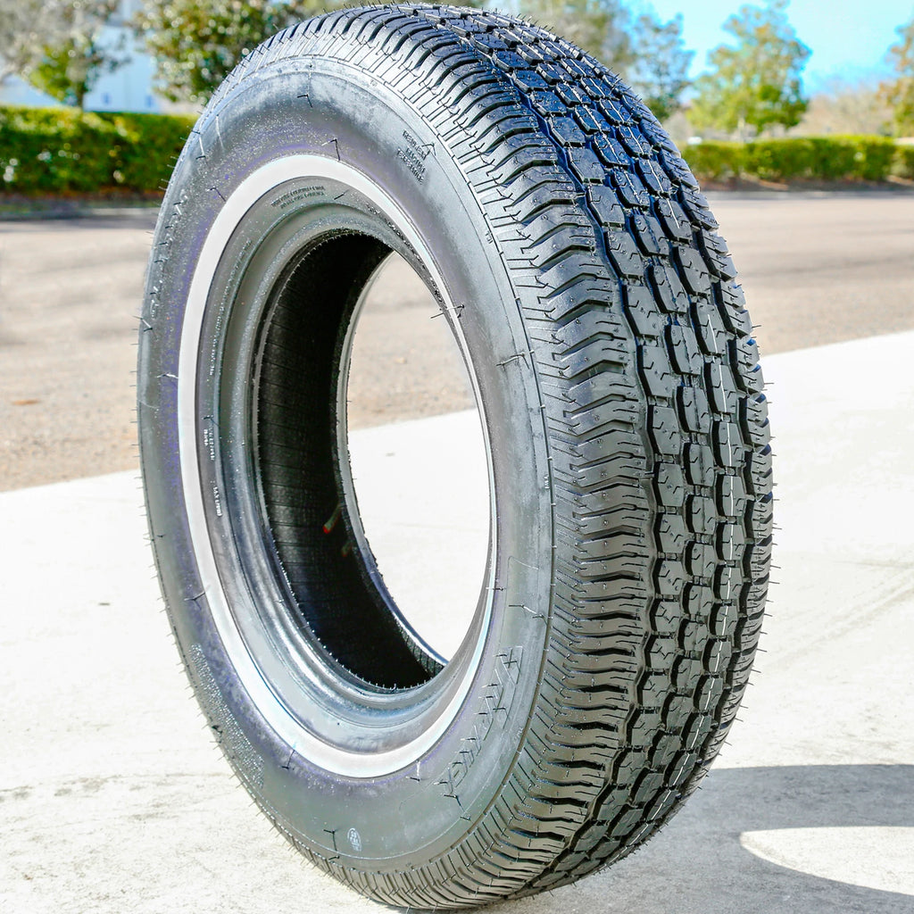 4 Tires Tornel Classic 205/70R15 White Wall A/S All Season
