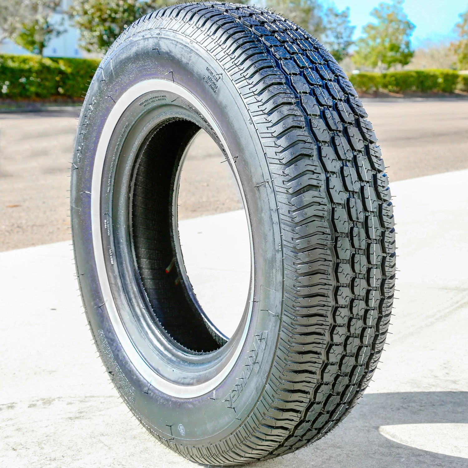 4 Tires Tornel Classic 205/70R15 White Wall A/S All Season
