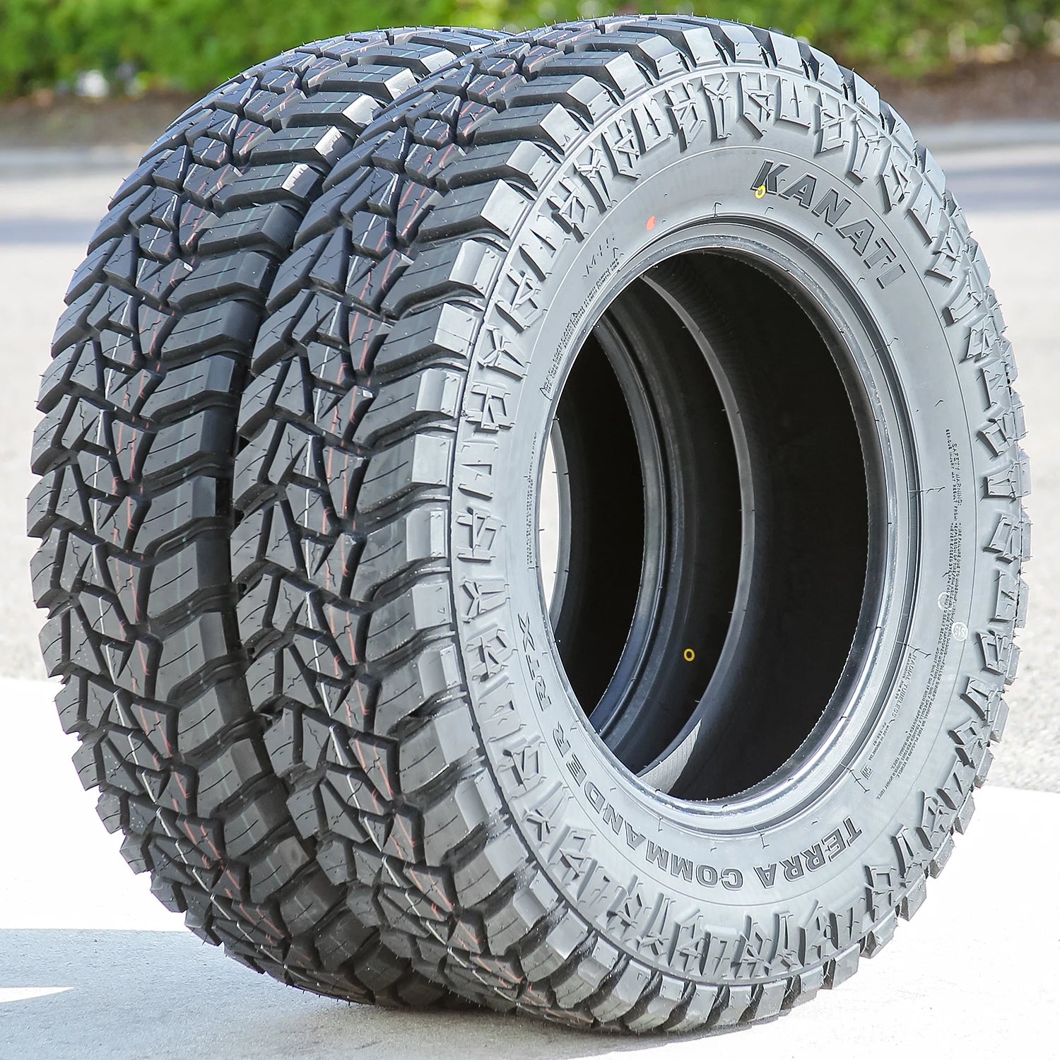 2 Tires Kanati Terra Commander RTX LT 245/75R17 Load E 10 Ply R/T Rugged Terrain