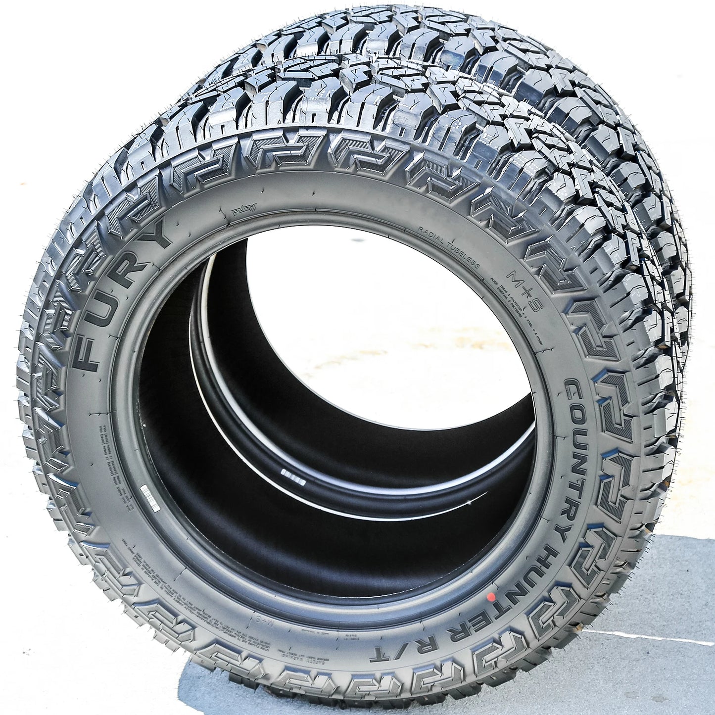 6 Tires Fury Country Hunter R/T LT 37X13.50R17 Load D 8 Ply RT Rugged Terrain