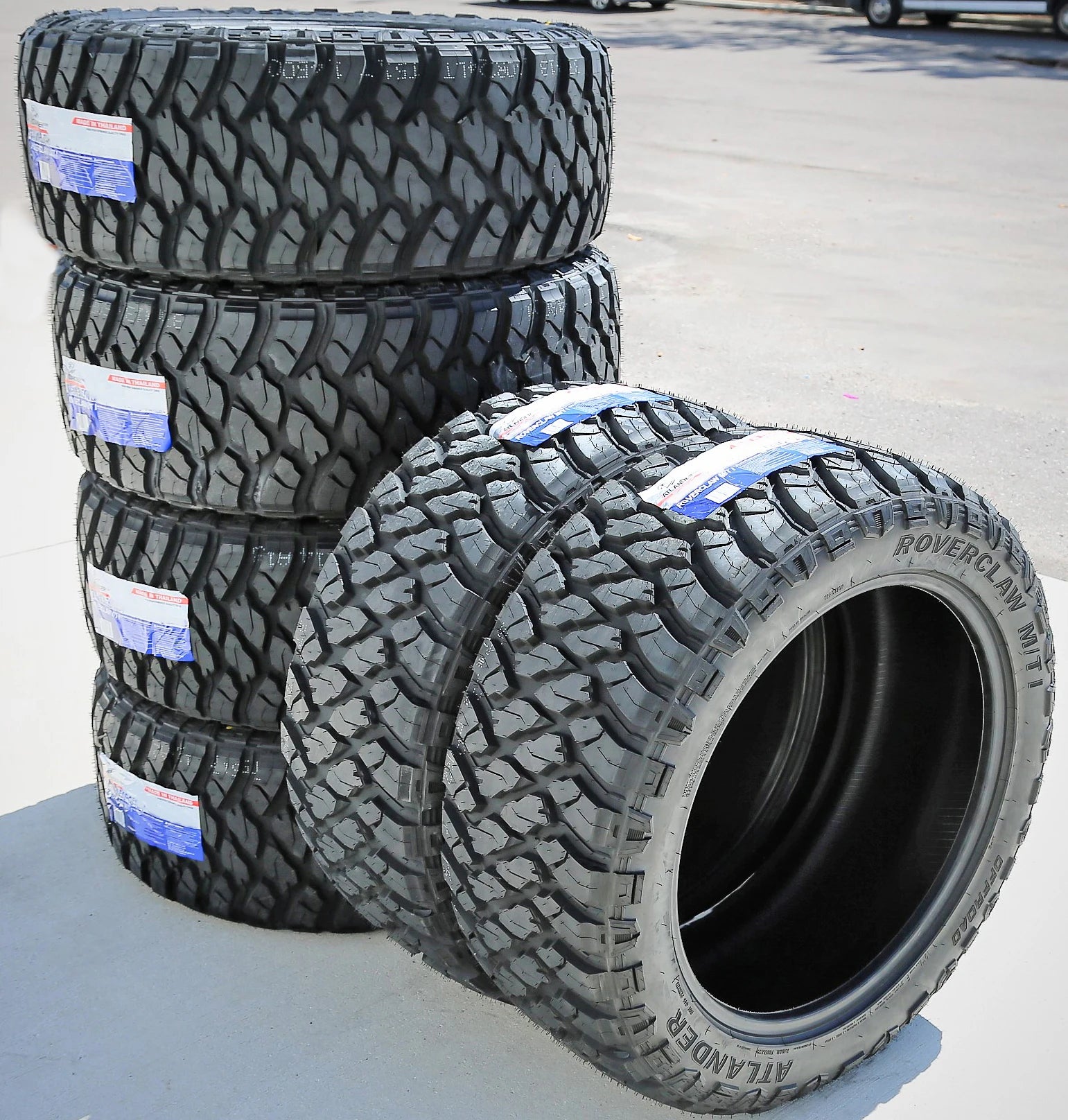 6 Tires Atlander Roverclaw M/T I LT 33X12.50R20 Load E 10 Ply MT Mud