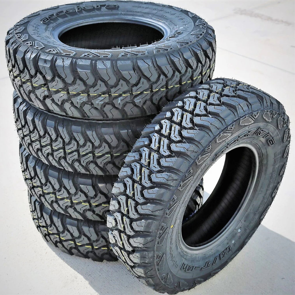 2 Tires Accelera M/T-01 LT 235/85R16 Load E 10 Ply MT M/T Mud