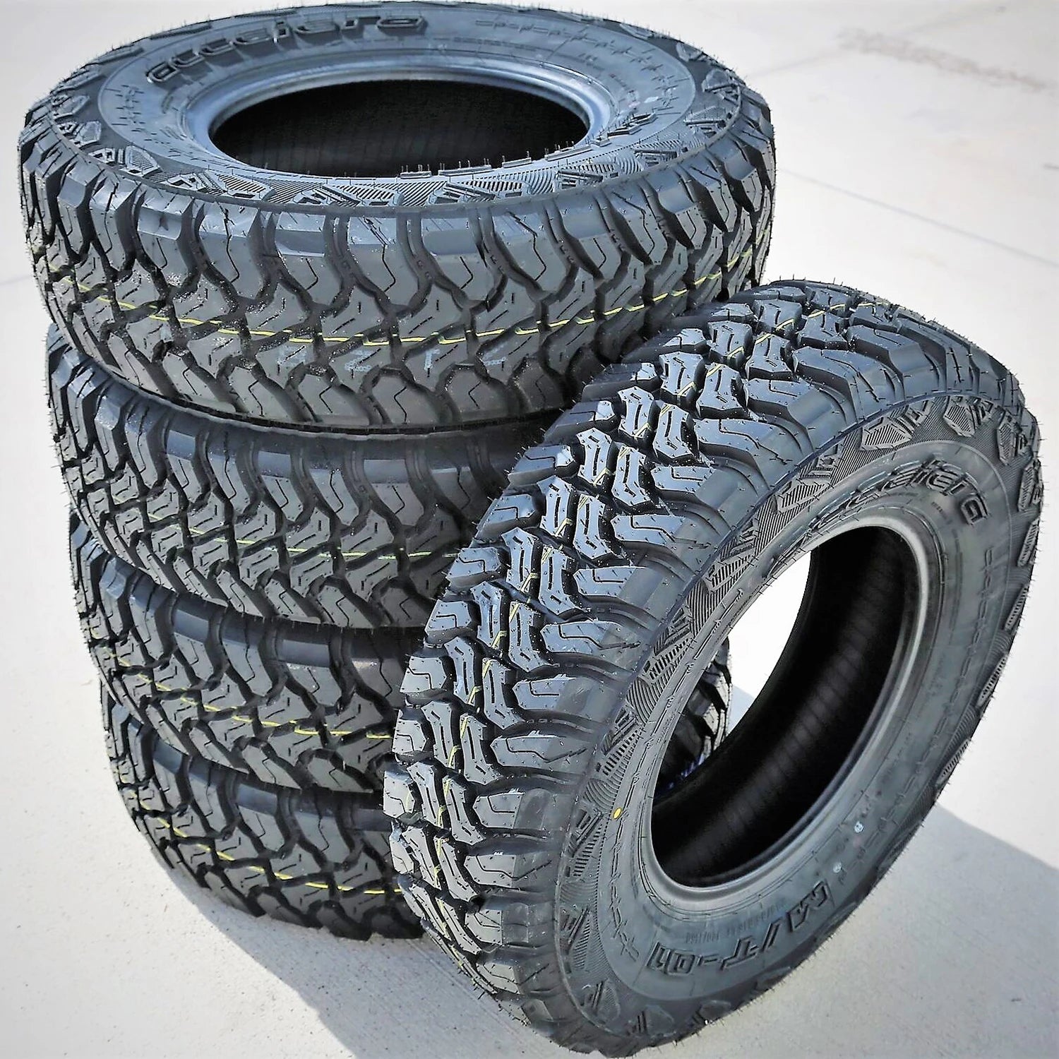 5 Tires Accelera M/T-01 LT 235/85R16 Load E 10 Ply MT M/T Mud