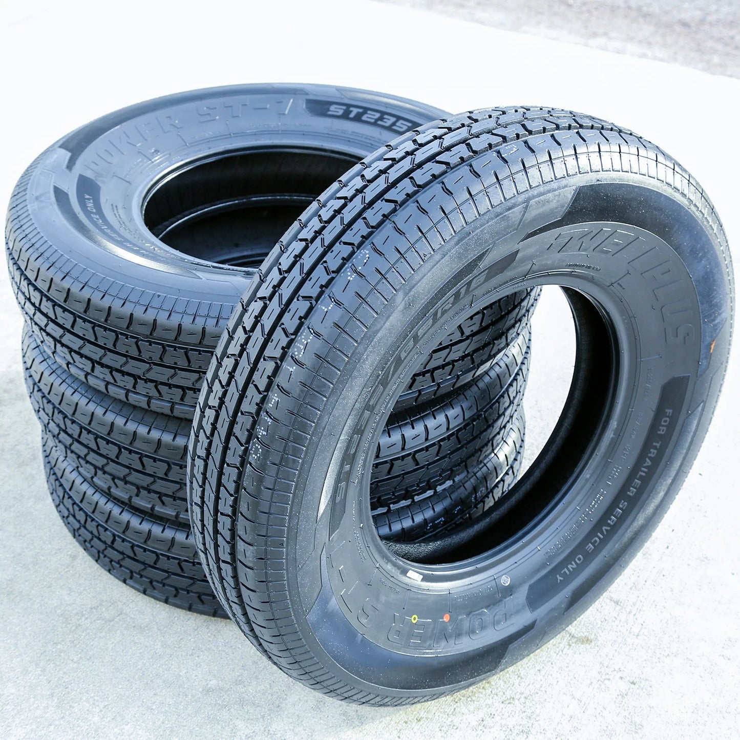 6 Tires WellPlus Power ST-1 Semi-Steel ST 235/85R16 Load F 12 Ply Trailer