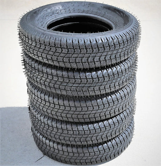 5 Tires Transeagle TE118 ST 225/75D15 225-75-15 225/75/15 Load D 8 Ply Trailer