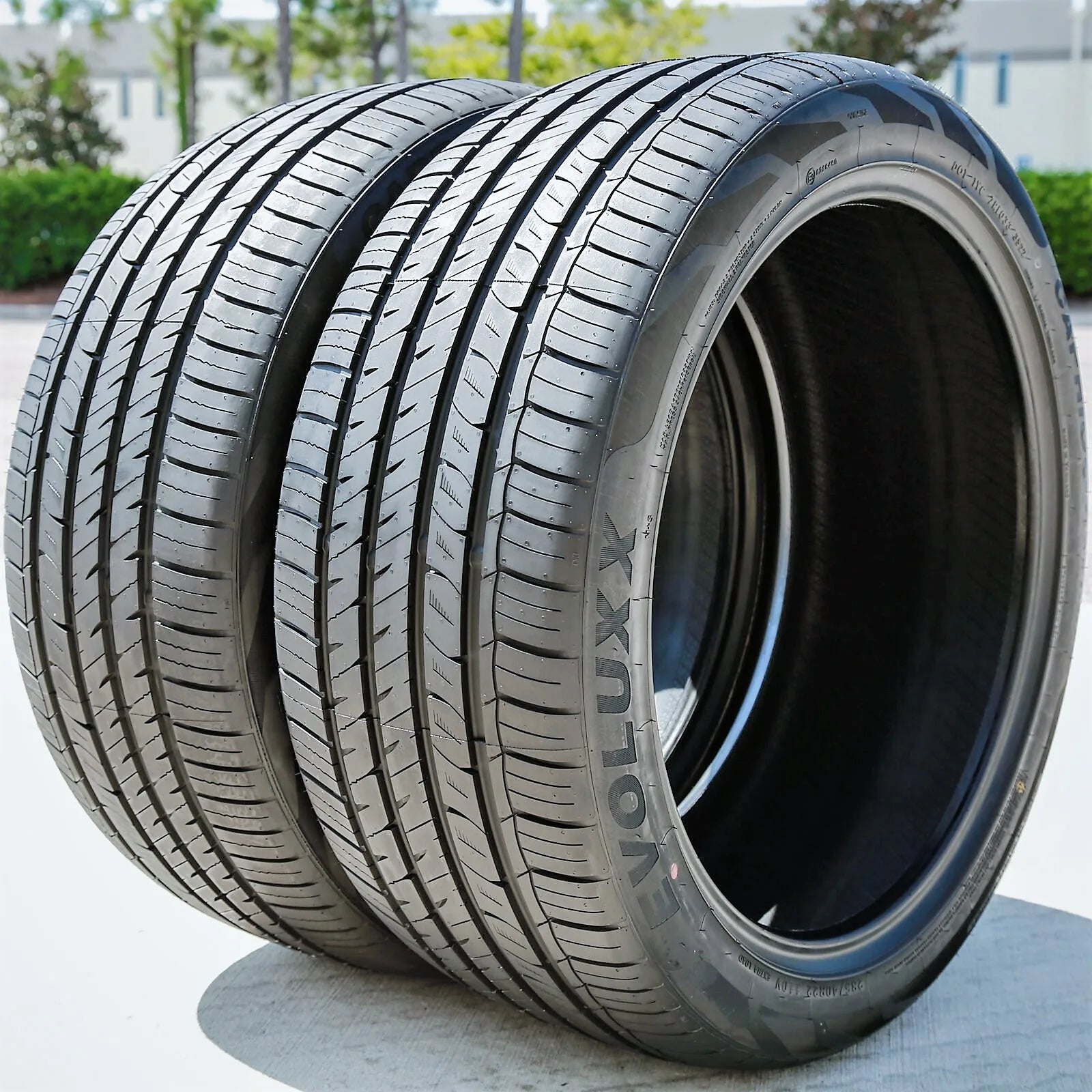 2 Tires Evoluxx Capricorn UHP 285/40R22 110V XL A/S All Season Performance