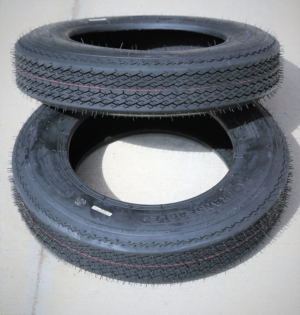 2 Tires Transeagle TE10 ST 5.7-8 5.70-8 5.70x8 Load C 6 Ply Trailer