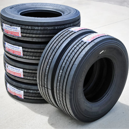 6 Tires Transeagle All Steel ST Radial ST 235/80R16 Load G 14 Ply Trailer