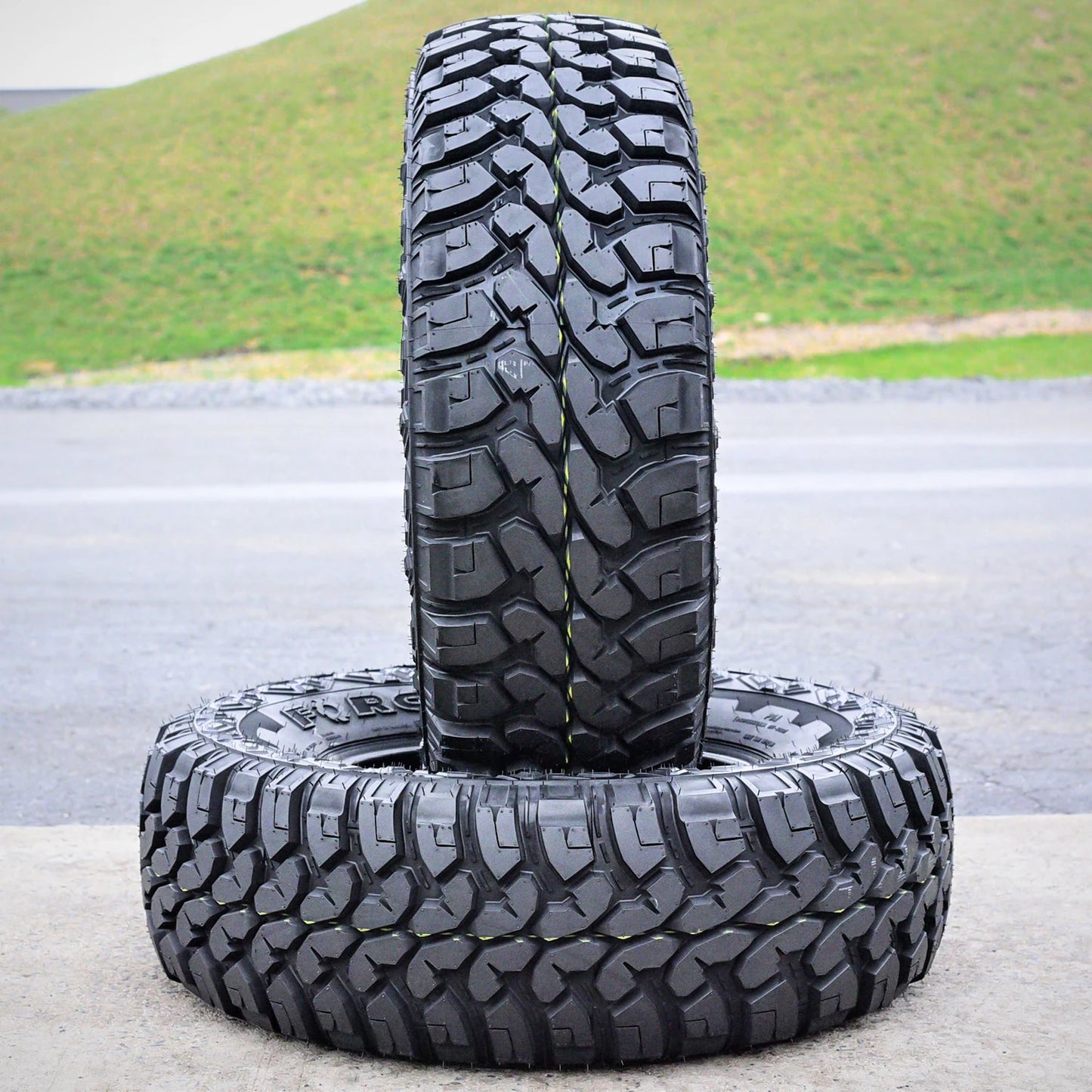 2 New Forceum M/T 08 Plus LT 265/70R17 Load E 10 Ply MT Mud Tires