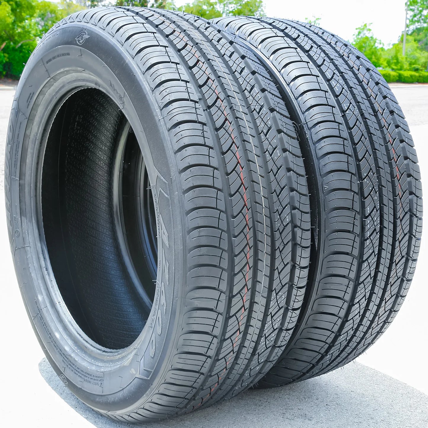 2 Tires Atturo AZ600 225/55R18 98V AS A/S All Season