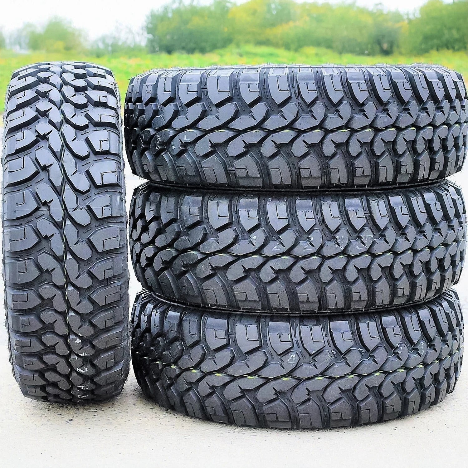 4 New Forceum M/T 08 Plus LT 265/75R16 Load E 10 Ply MT Mud Tires
