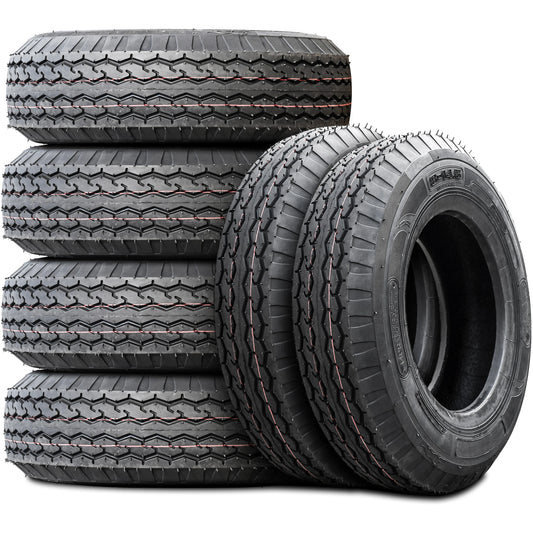 6 Tires Nama NM519 ST 8-14.5 8.00-14.5 G 14 Ply Heavy Duty Mobile Home Trailer