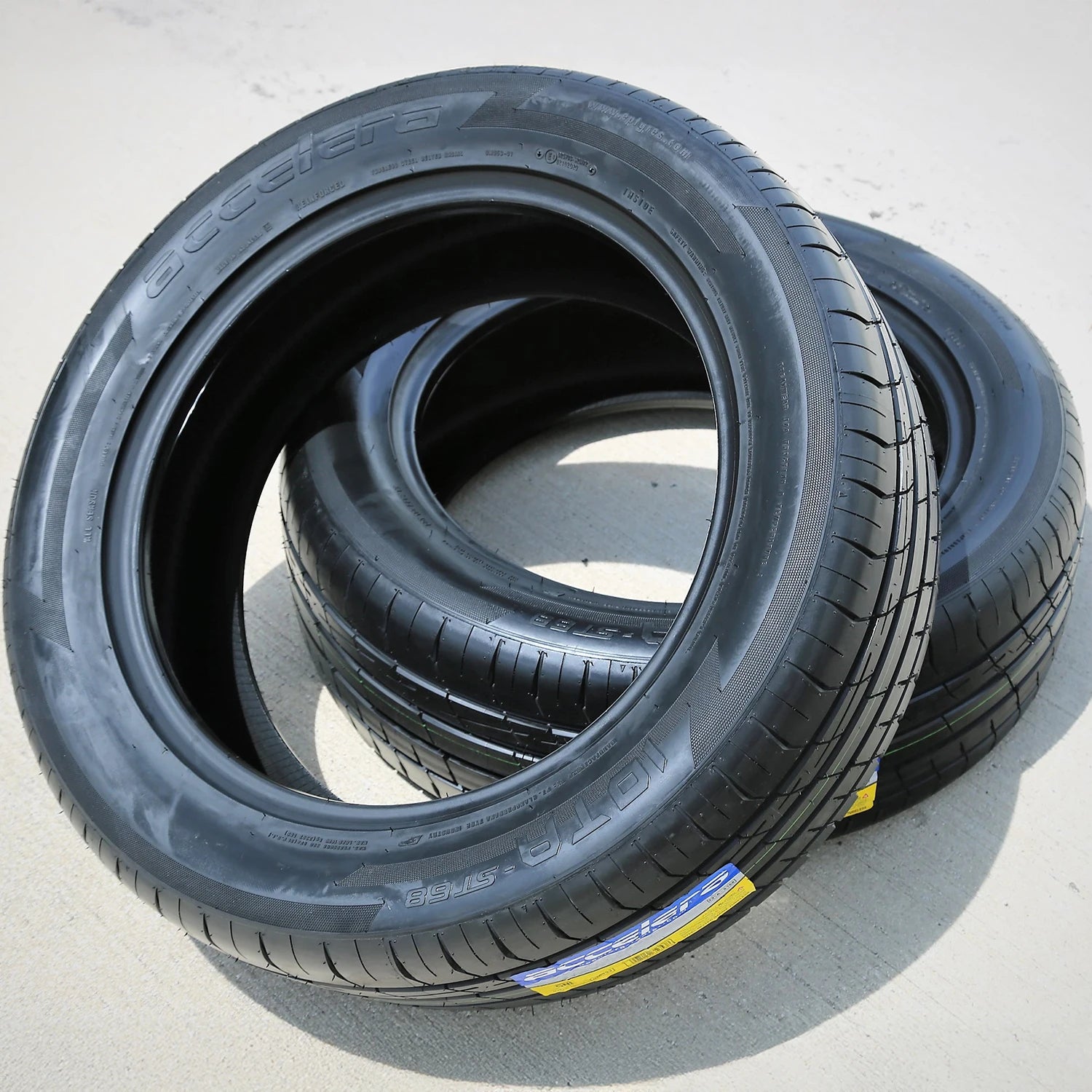 2 Tires Accelera Iota ST68 235/65R17 108V XL A/S Performance