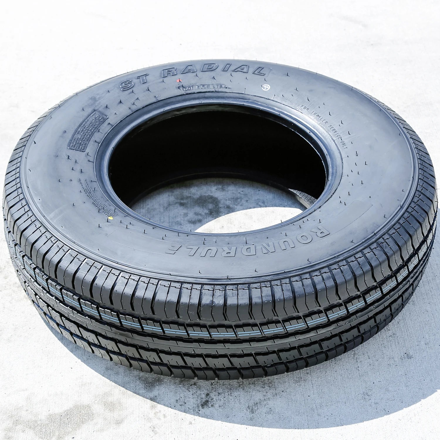 4 Tires Roundrule ST Radial ST 235/85R16 Load F 12 Ply Trailer