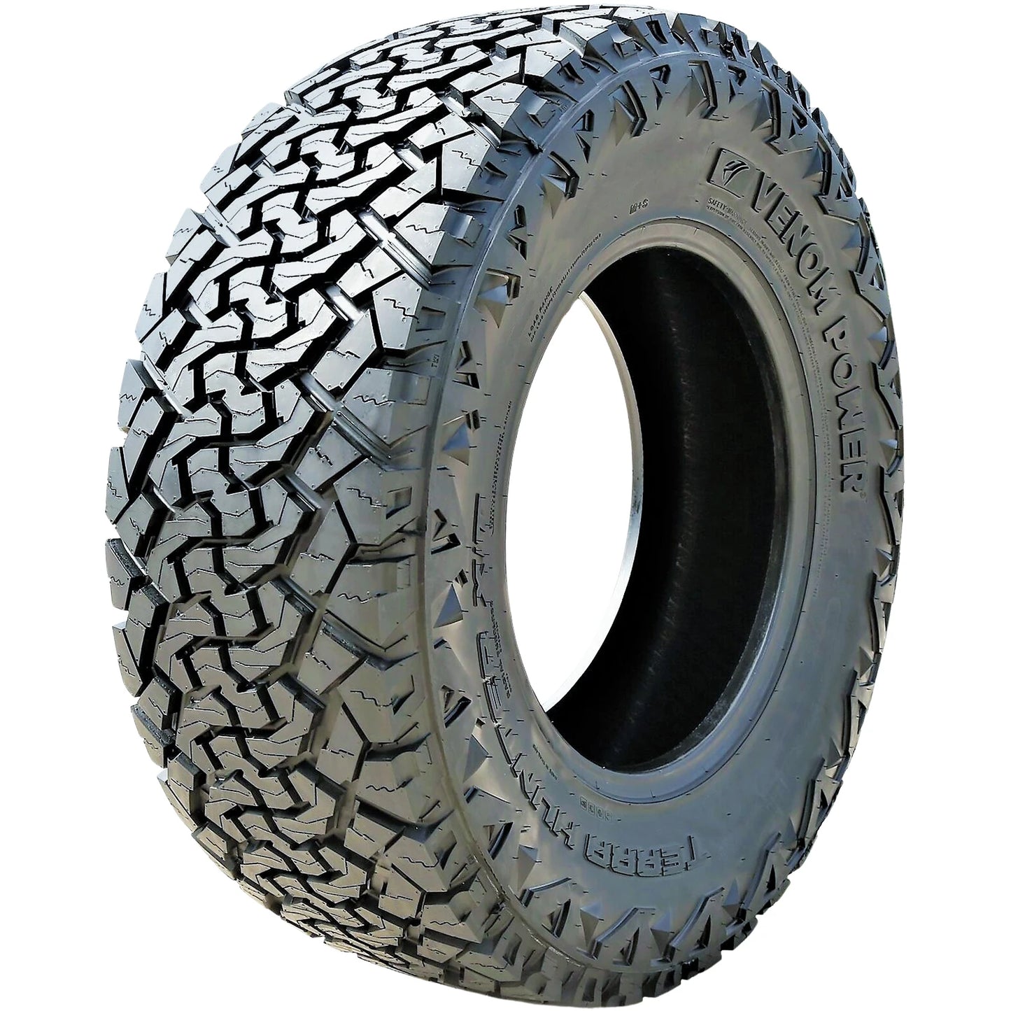 Tire Venom Power Terra Hunter X/T LT 33X12.50R18 12 Ply XT Extreme Terrain