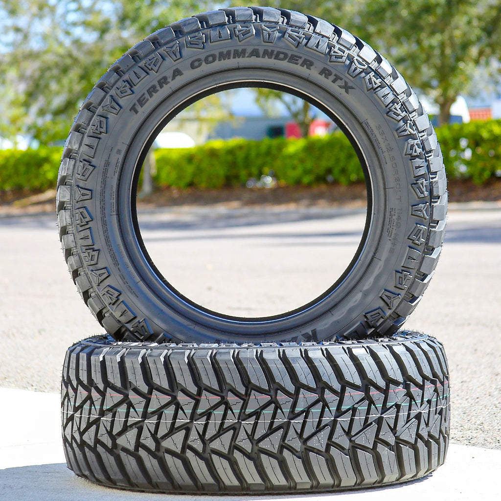 Tire Kanati Terra Commander RTX LT 33X12.50R20 Load E 10 Ply Rugged Terrain