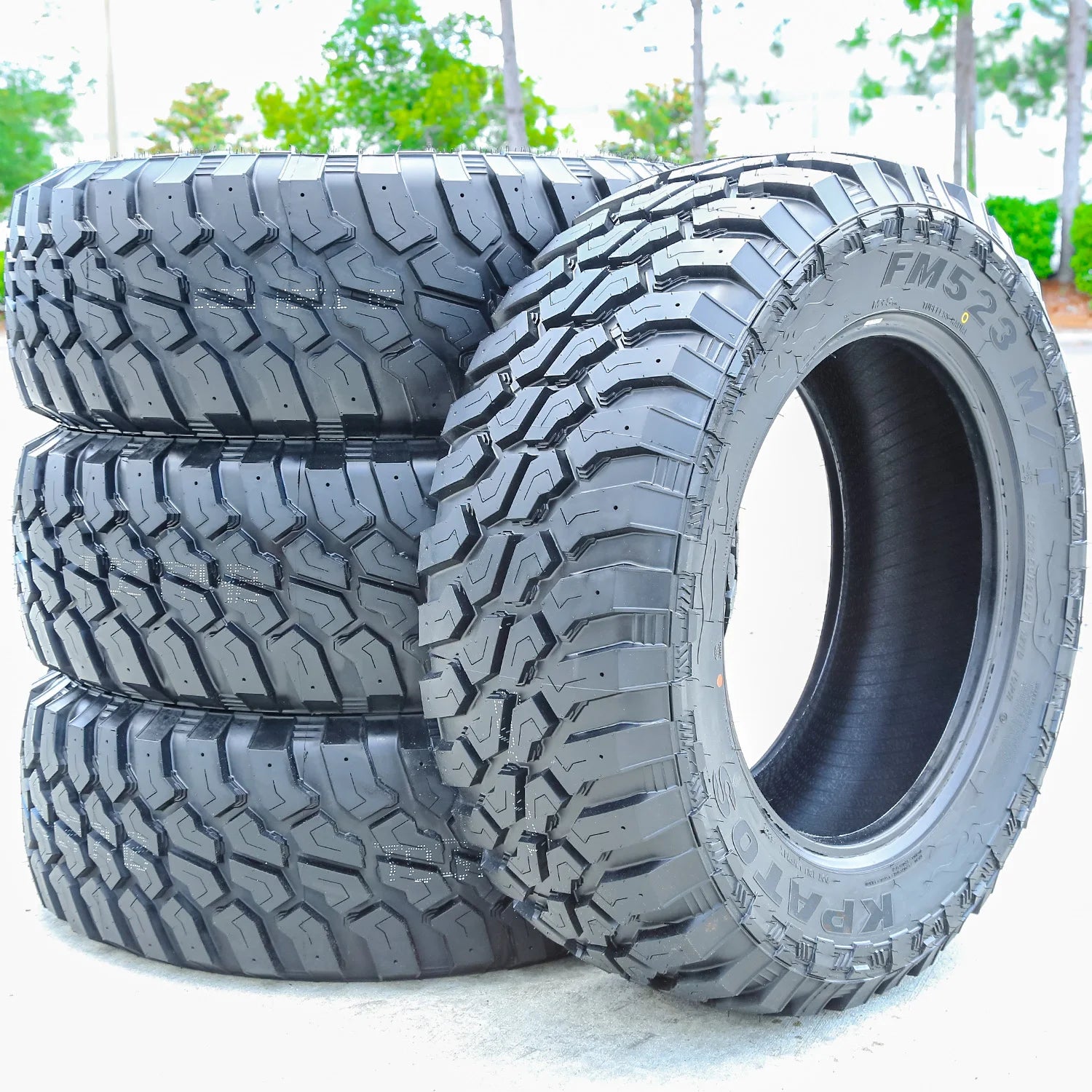 4 Tires Kpatos FM523 M/T LT 35X12.50R20 Load E 10 Ply MT Mud