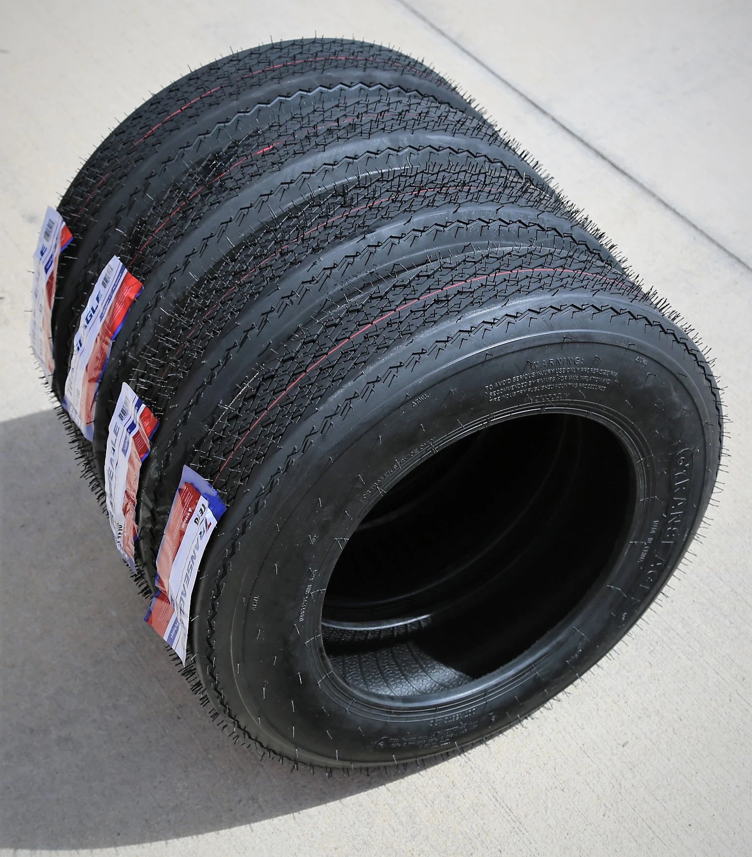 2 Tires Transeagle TE10 ST 5.7-8 5.70-8 5.70x8 Load C 6 Ply Trailer