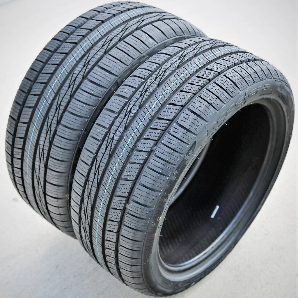 2 Tires Accelera X-Grip N 225/55R17 101V XL Performance (Studless) Snow Winter