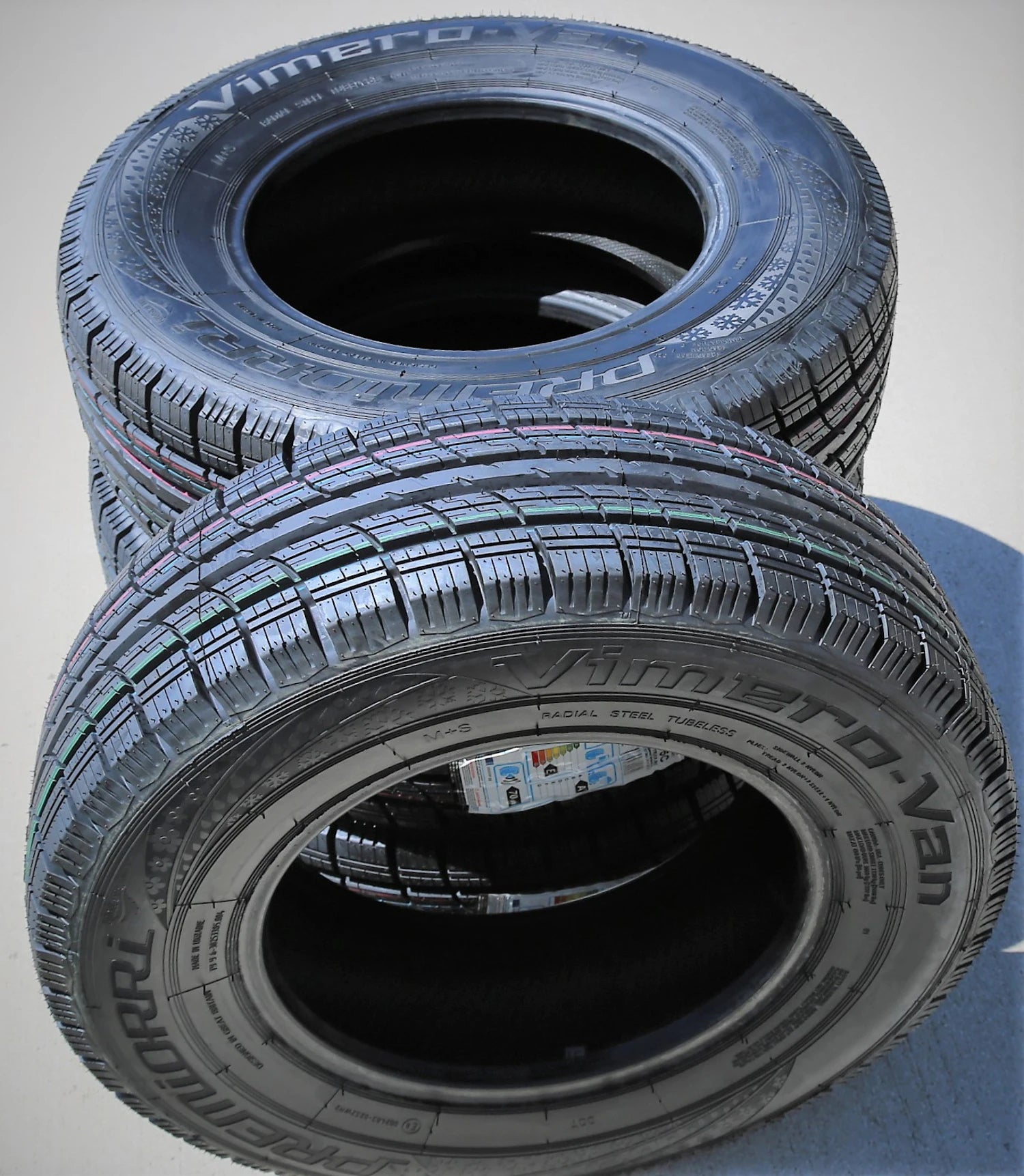 2 Tires Premiorri Vimero-Van 235/65R16C Load D (8 Ply) Commercial