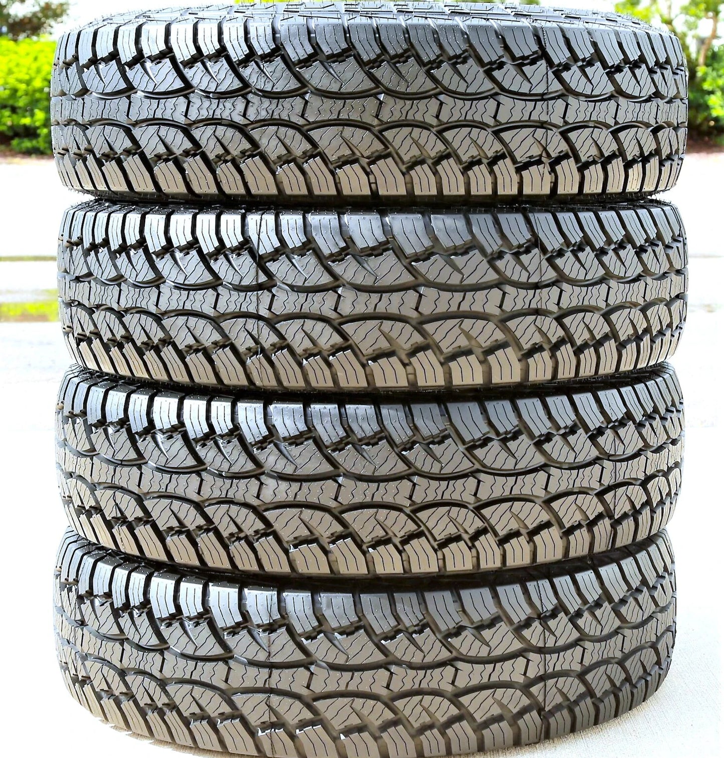 6 Tires Evoluxx Rotator A/T LT 235/80R17 Load E 10 Ply AT All Terrain