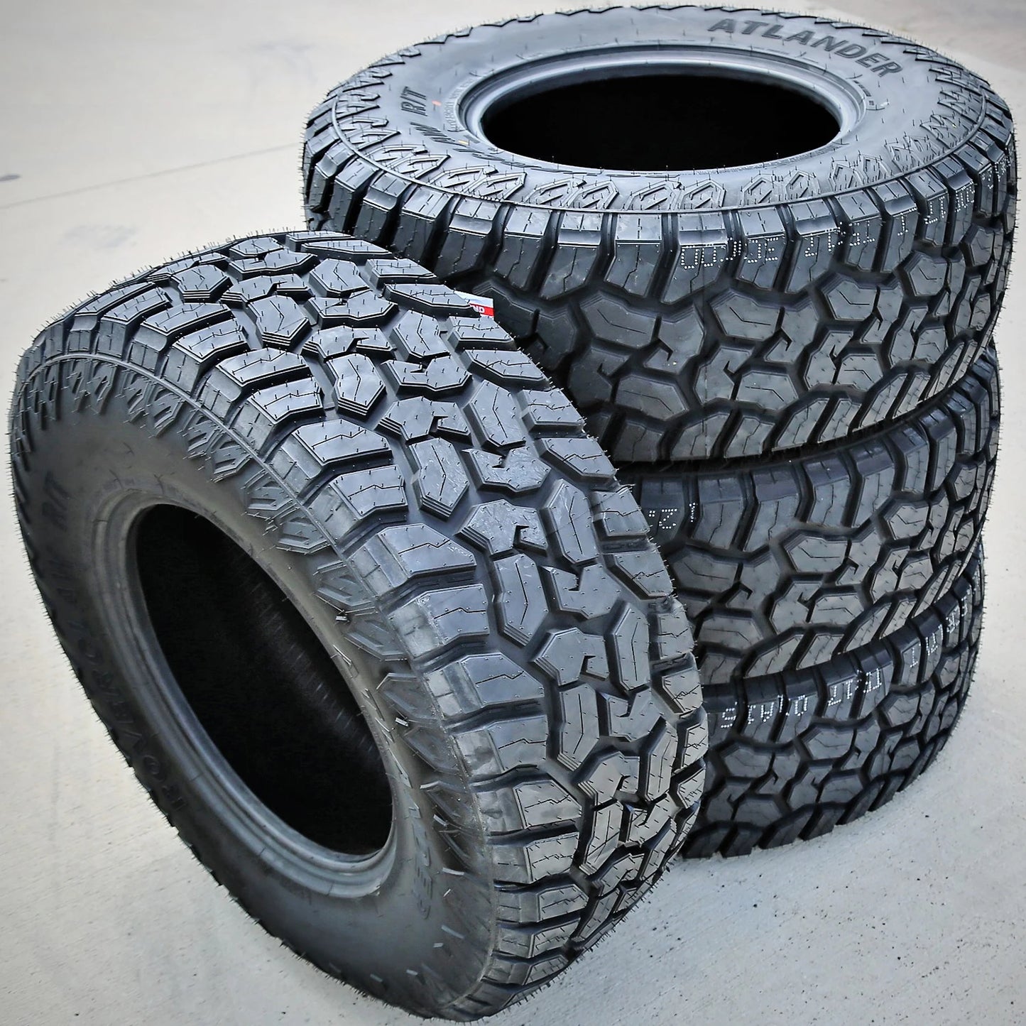 6 Tires Atlander Roverclaw R/T LT 33X12.50R17 E 10 Ply RT Rugged Terrain