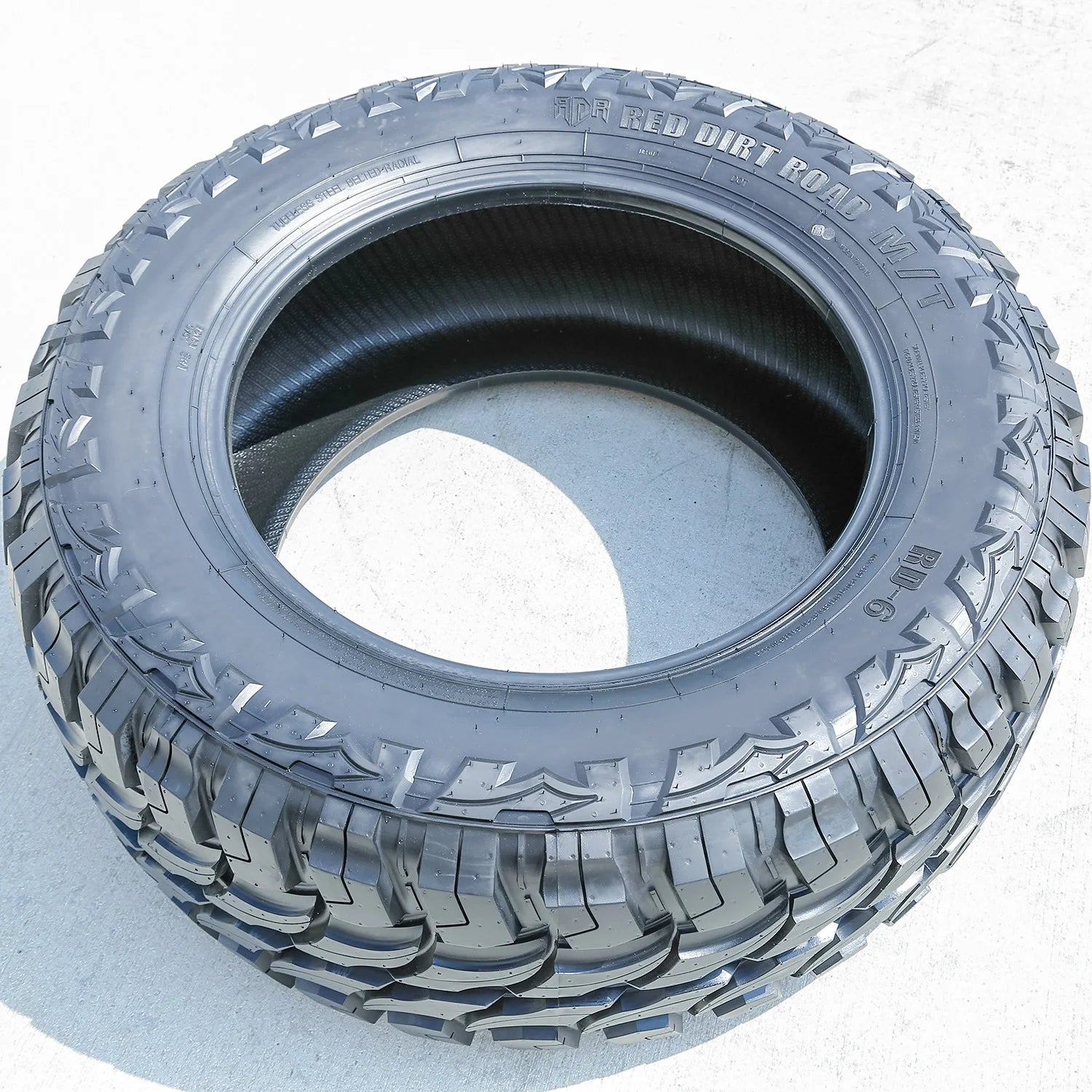 6 Tires Red Dirt Road RD-6 M/T LT 33X12.50R22 Load E 10 Ply MT Mud