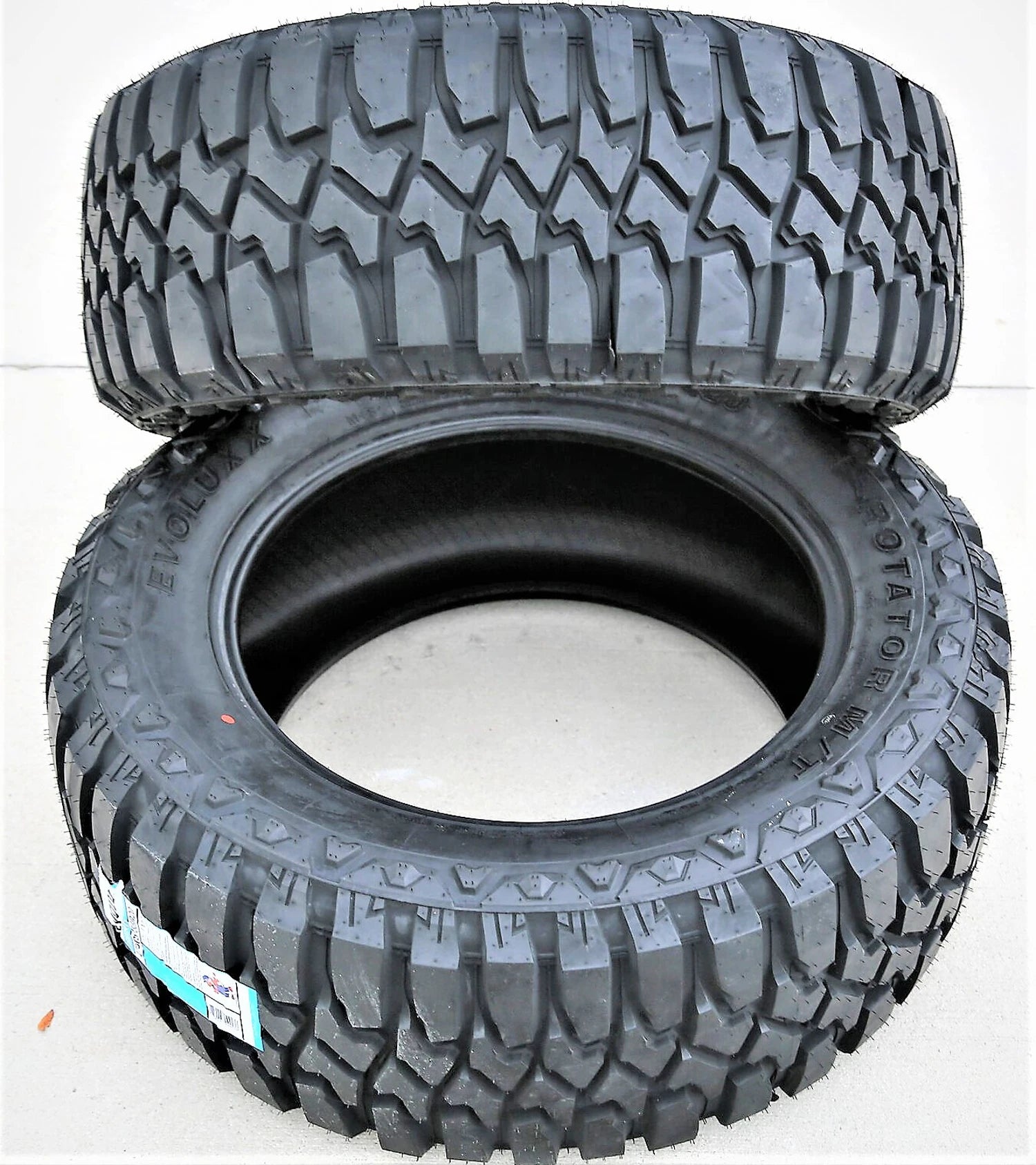 2 Tires Evoluxx Rotator M/T LT 275/70R18 Load E 10 Ply MT Mud