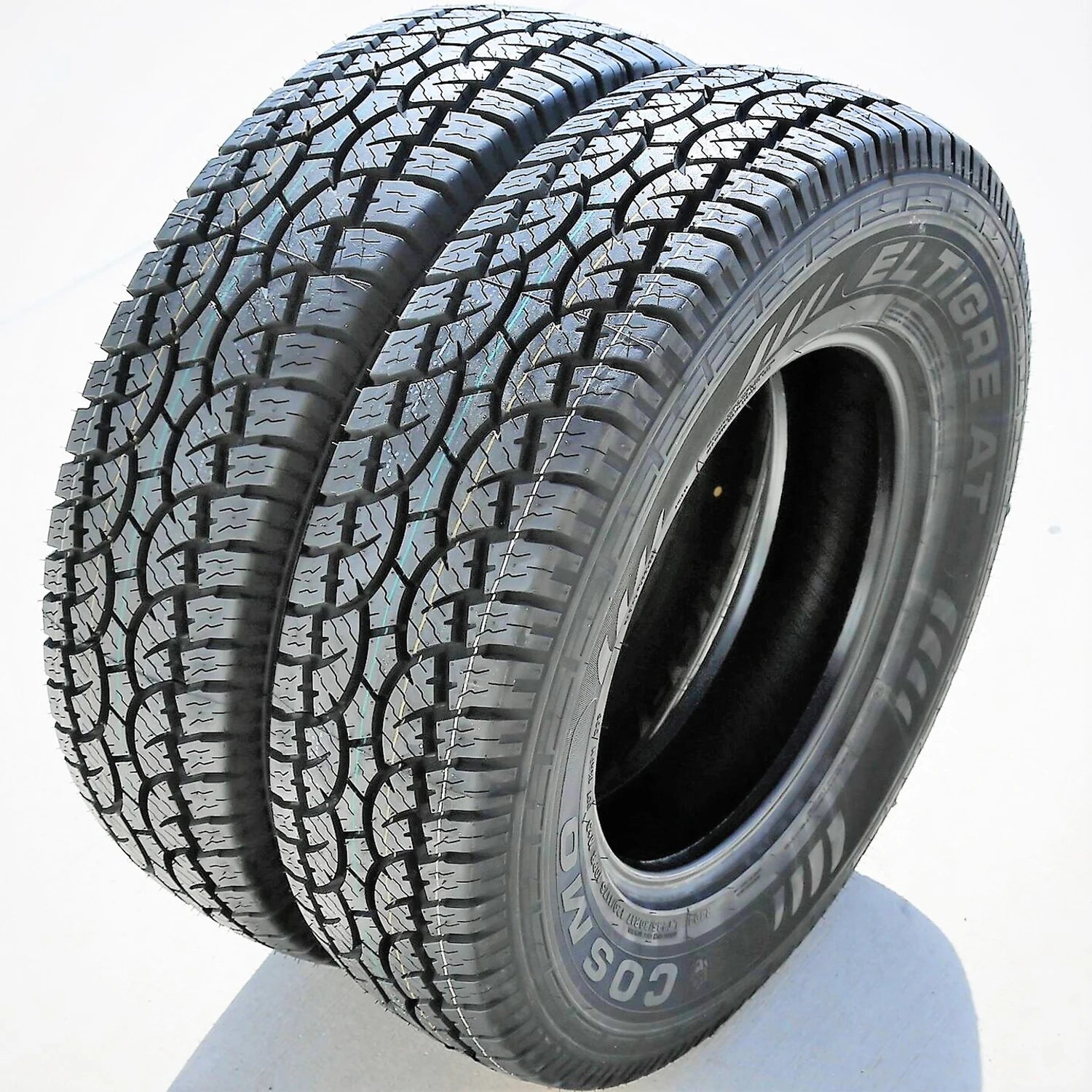 2 Tires Cosmo El Tigre AT LT 235/85R16 Load E 10 Ply A/T All Terrain