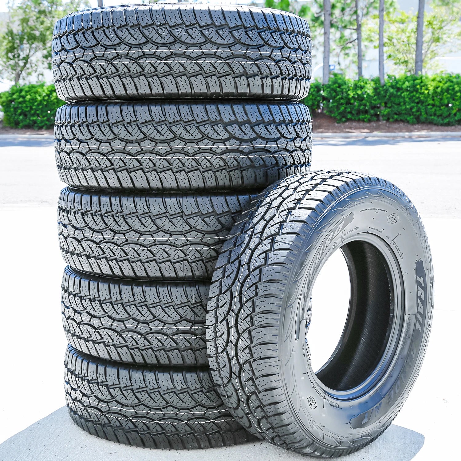 6 Tires Atturo Trail Blade A/T LT 245/75R17 Load E 10 Ply AT All Terrain