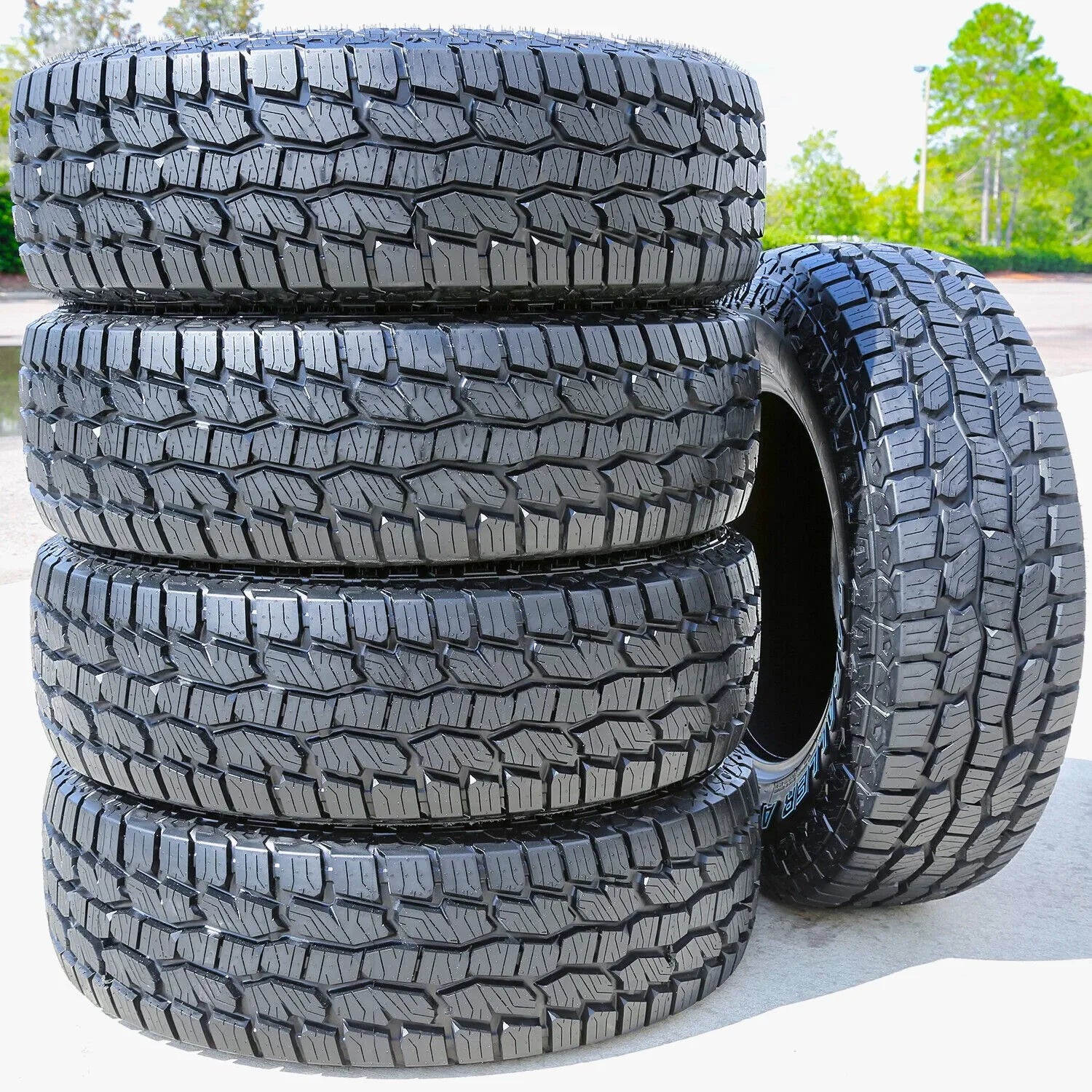 5 Tires Atlas Paraller A/T LT 235/80R17 Load E 10 Ply AT All Terrain