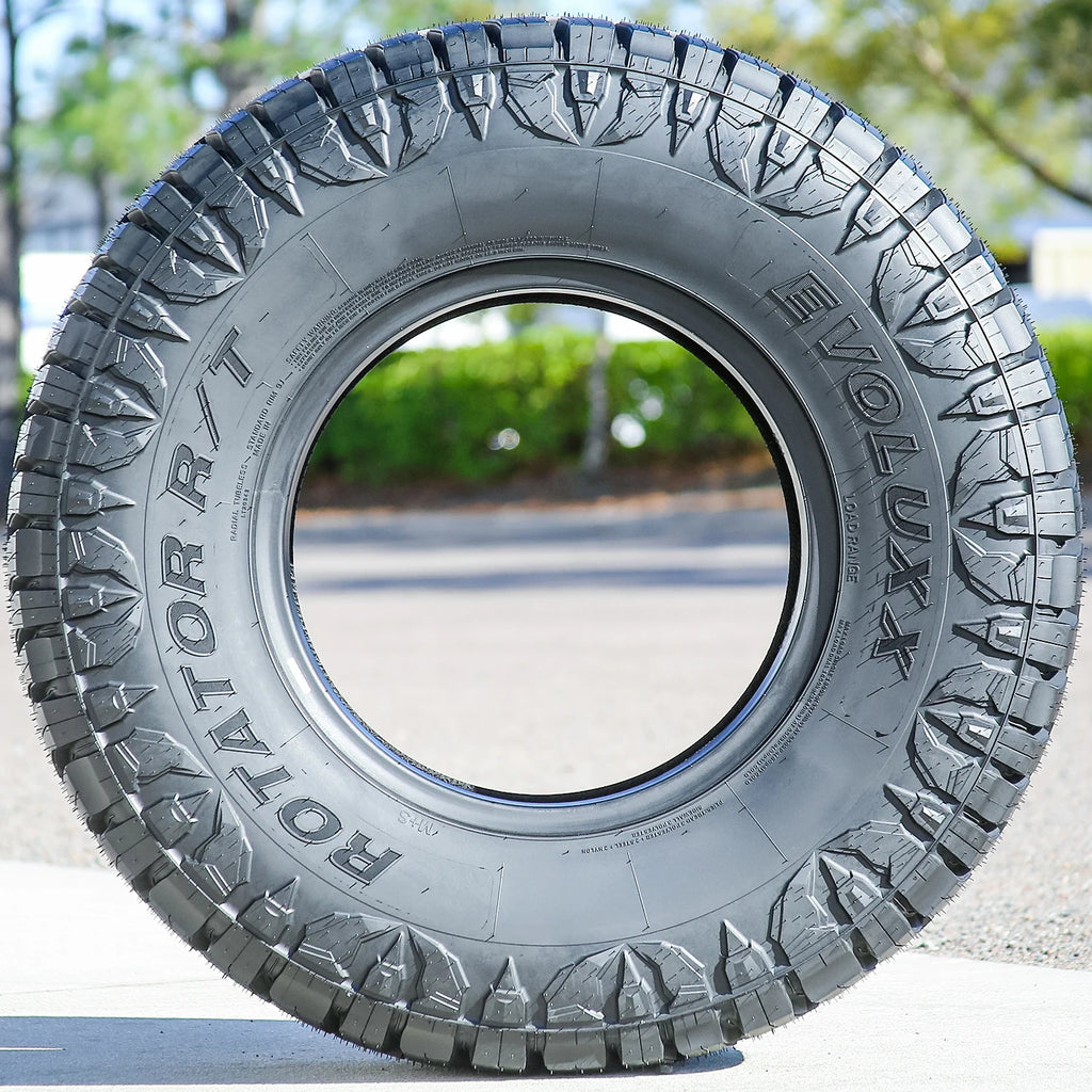 4 Tires Evoluxx Rotator R/T LT 245/75R16 Load E 10 Ply RT Rugged Terrain