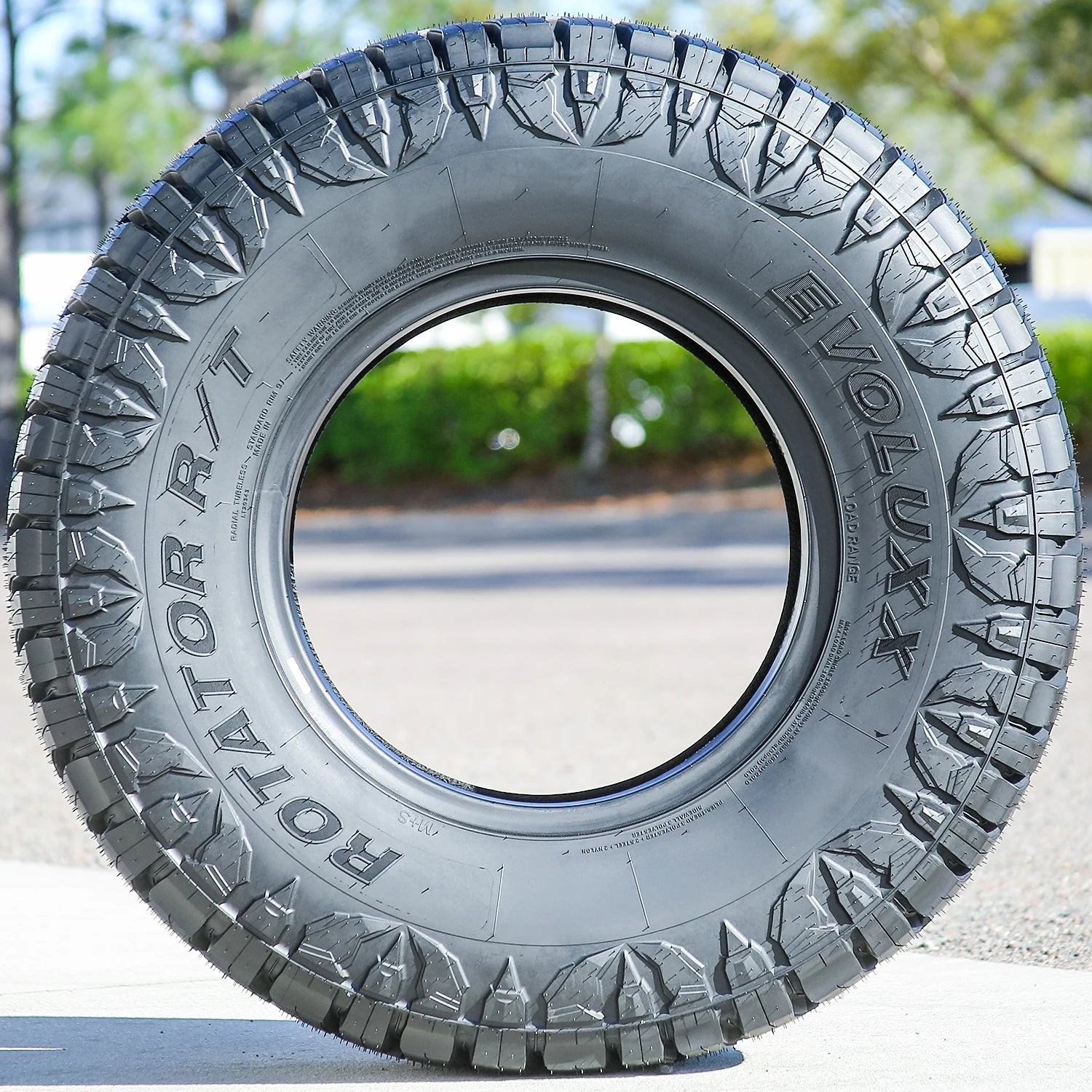 4 Tires Evoluxx Rotator R/T LT 245/75R16 Load E 10 Ply RT Rugged Terrain