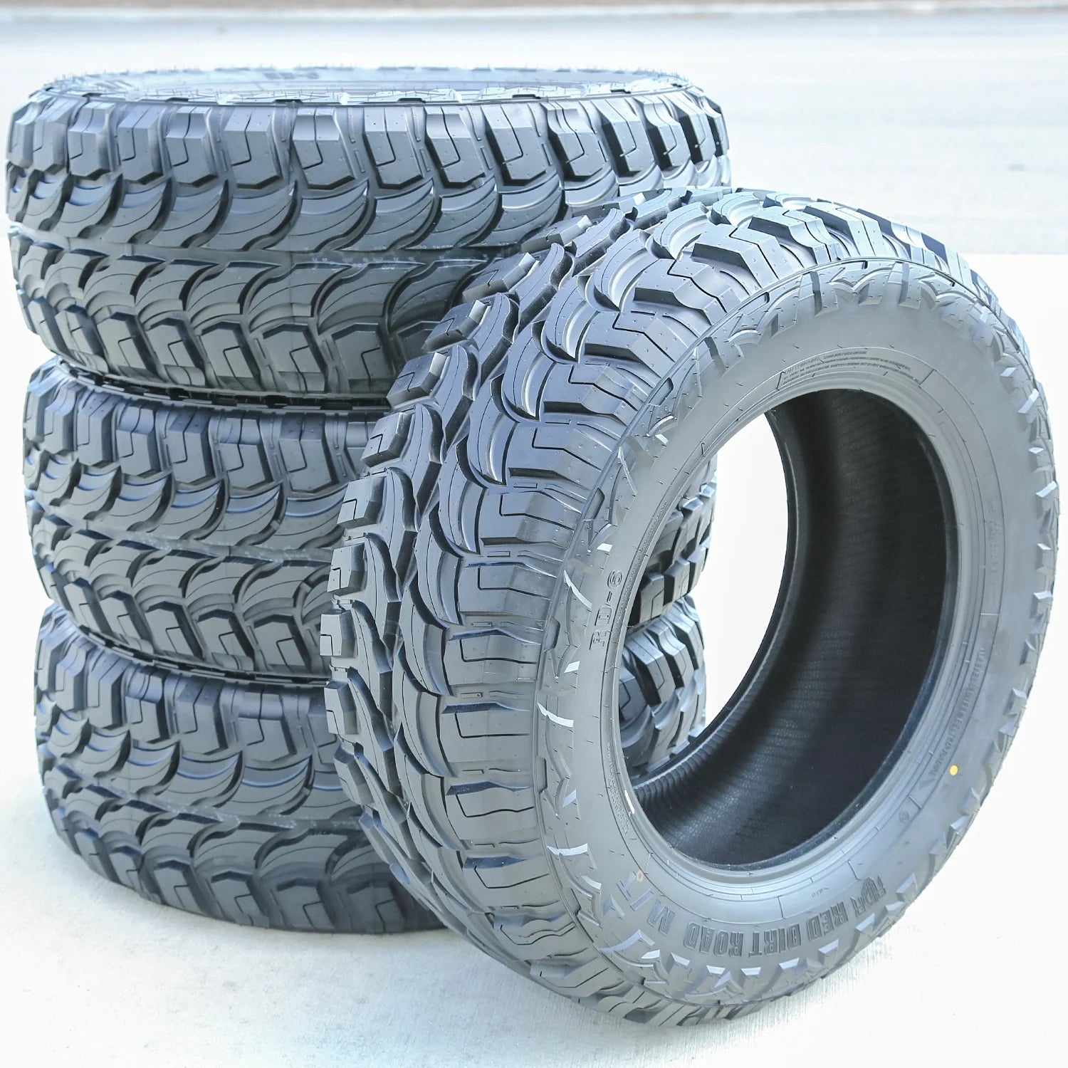 5 Tires Red Dirt Road RD-6 M/T LT 33X12.50R22 Load E 10 Ply MT Mud