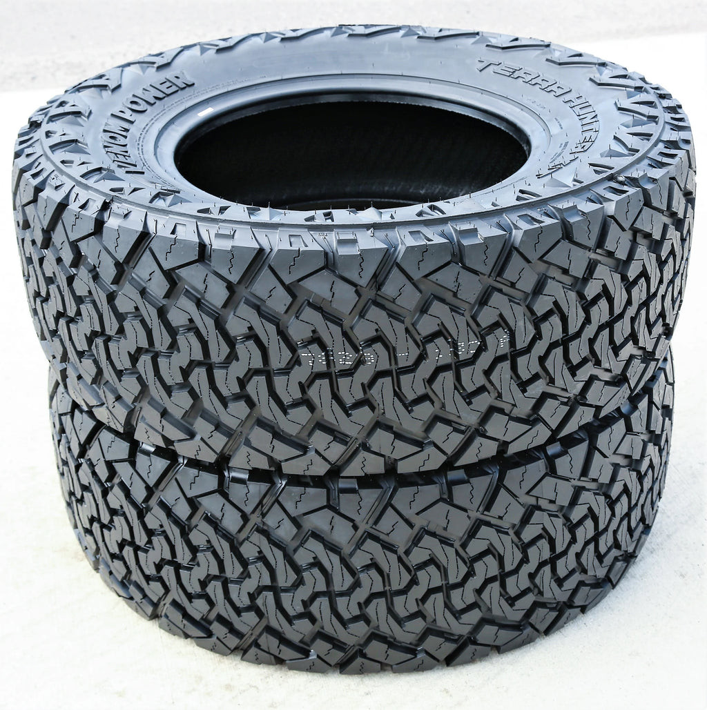 2 Venom Power Terra Hunter X/T LT 35X12.50R18 Load F 12 Ply Extreme Terrain Tire