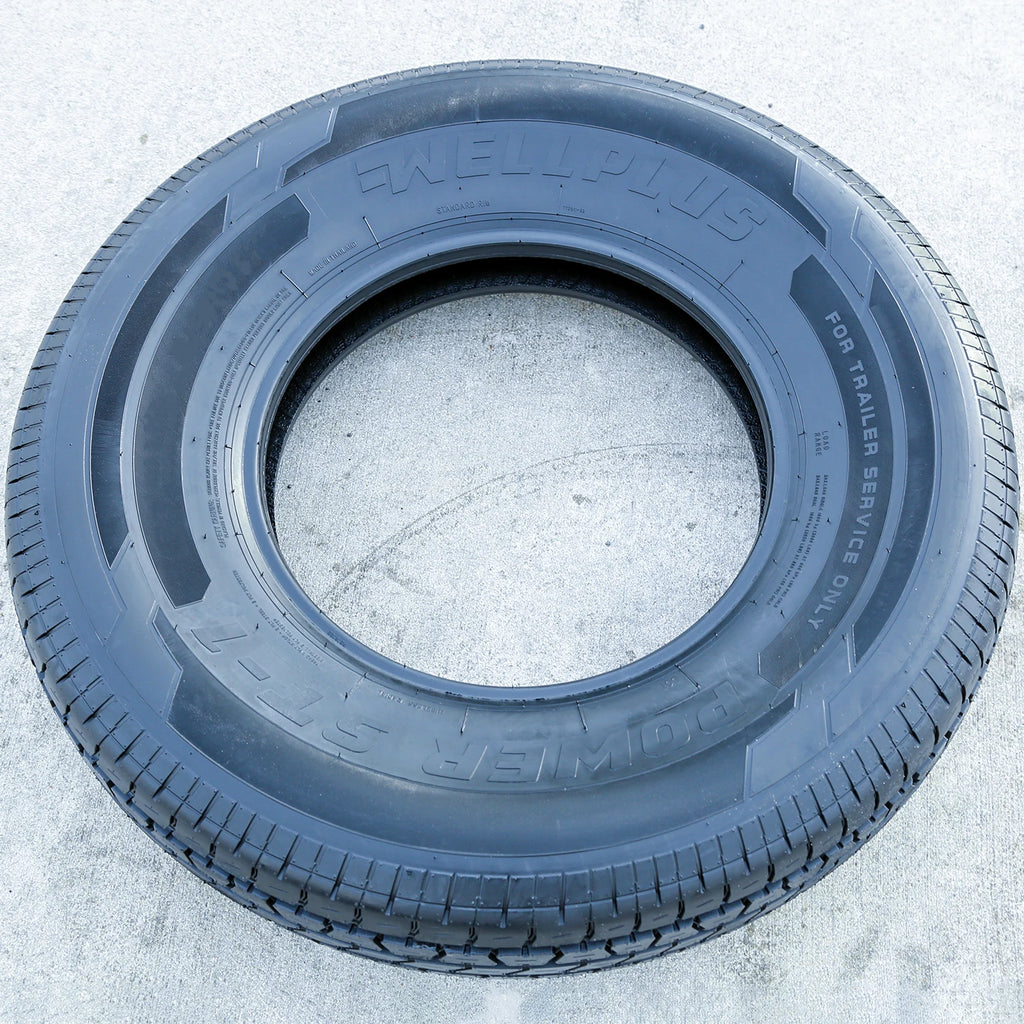 4 Tires WellPlus Power ST-1 Semi-Steel ST 225/75R15 Load D 8 Ply Trailer