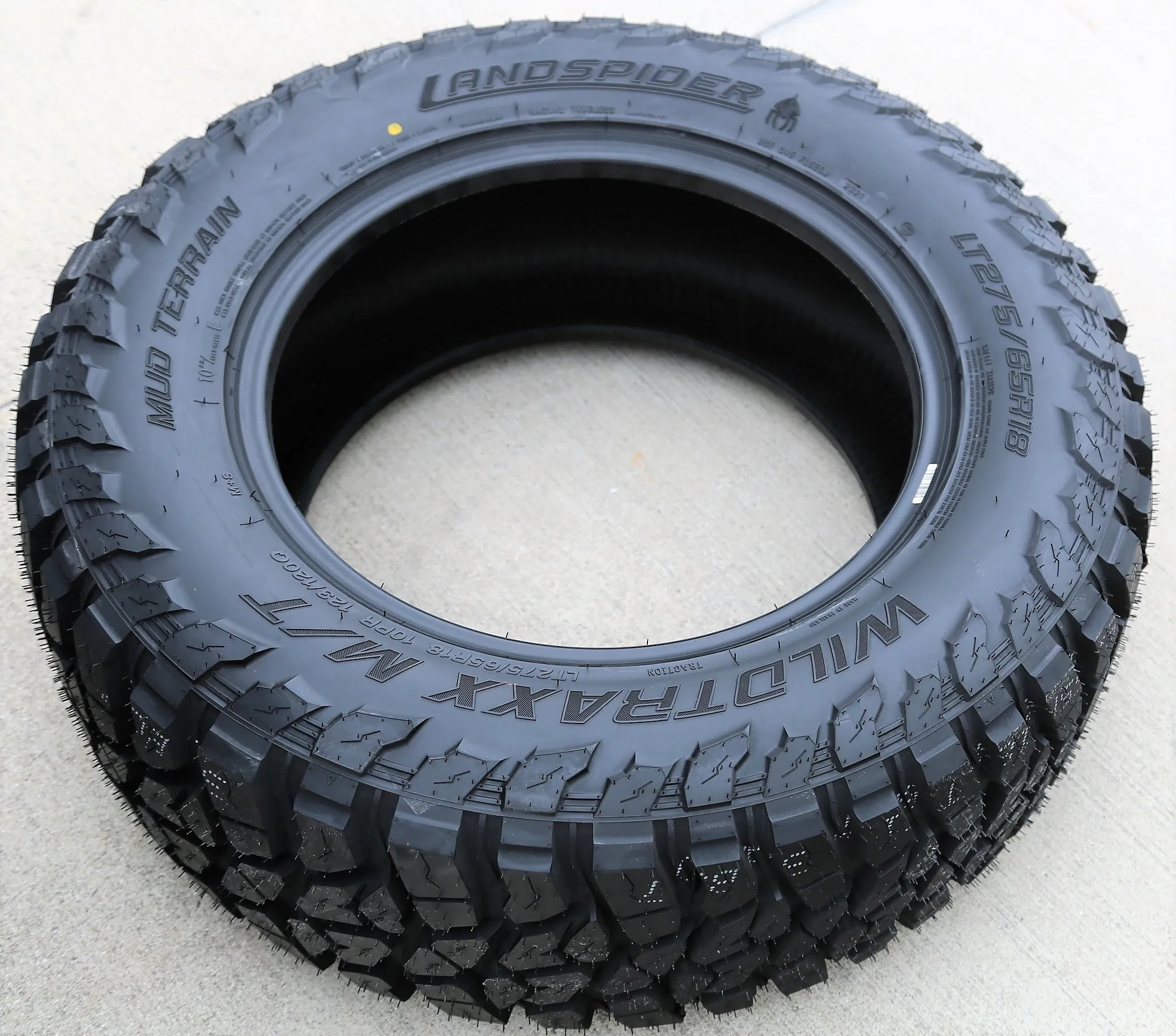4 Tires Landspider Wildtraxx M/T LT 275/65R18 Load E 10 Ply AT A/T Mud Terrain