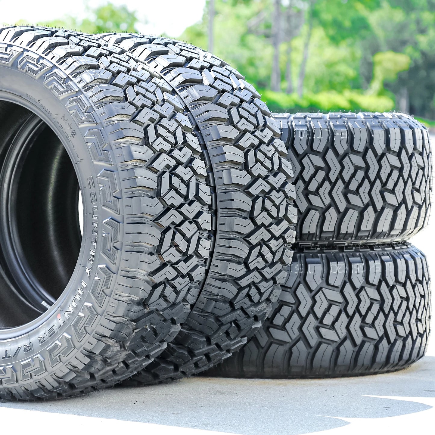 6 Tires Fury Country Hunter R/T LT 37X13.50R17 Load D 8 Ply RT Rugged Terrain