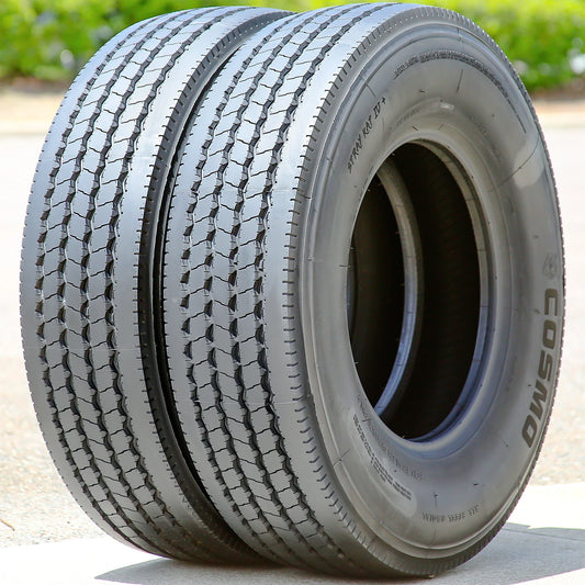 2 Tires Cosmo Stray Kat IV+ All Steel ST 235/80R16 Load G 14 Ply Trailer