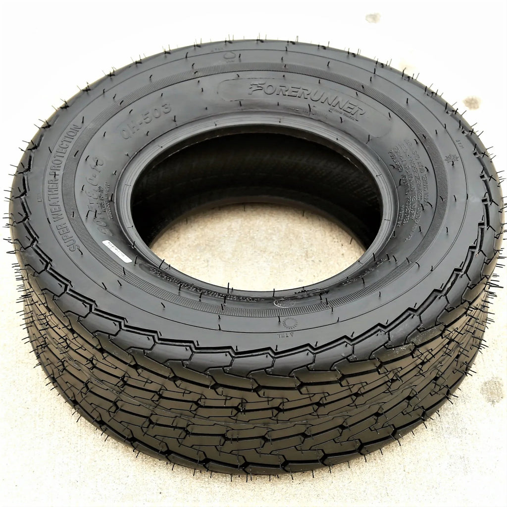 2 Tires Forerunner QH503 ST 20.5X8.00-10 205/65-10 Load E 10 Ply Boat Trailer