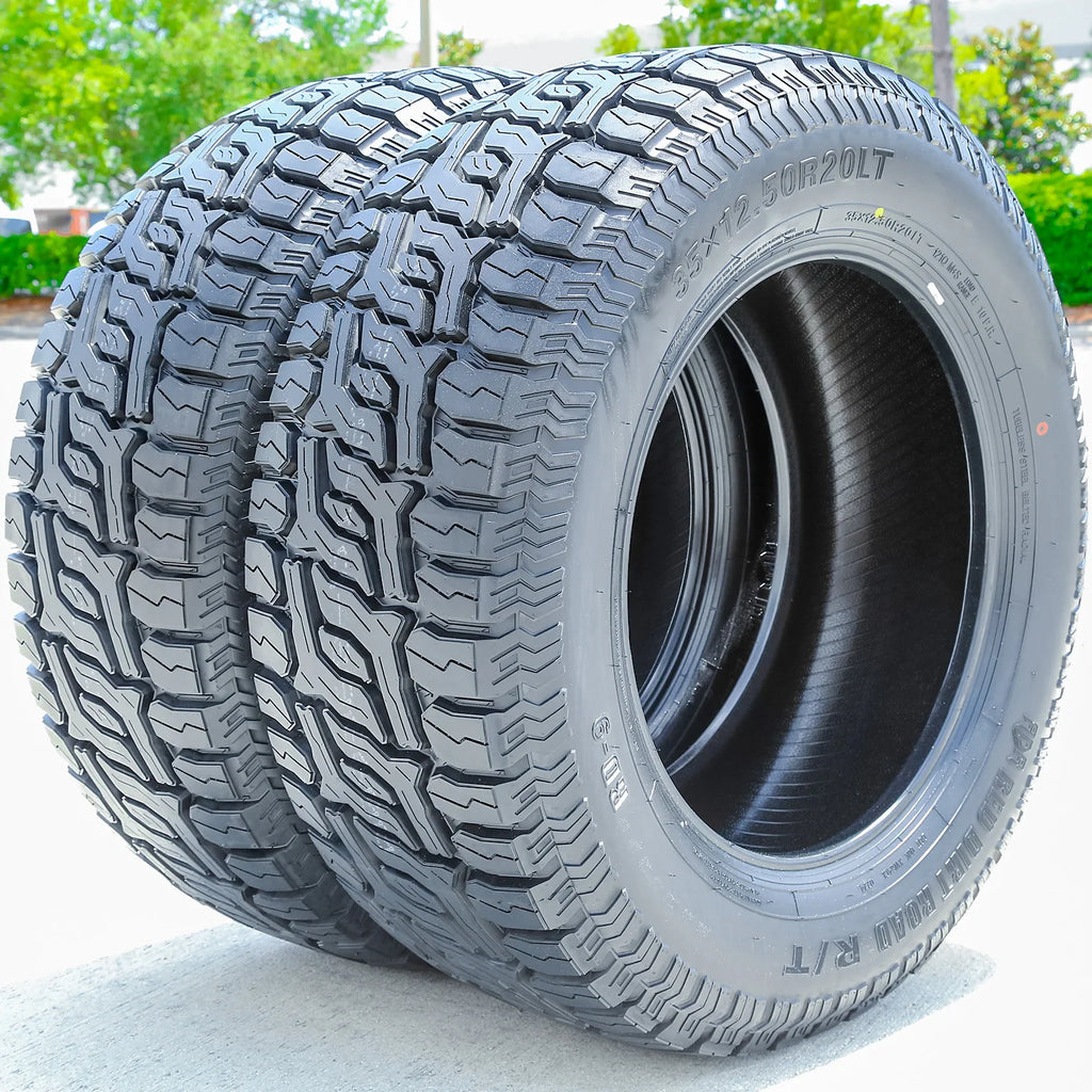 2 Tires Red Dirt Road RD-9 R/T LT 35X12.50R20 Load E 10 Ply RT Rugged Terrain